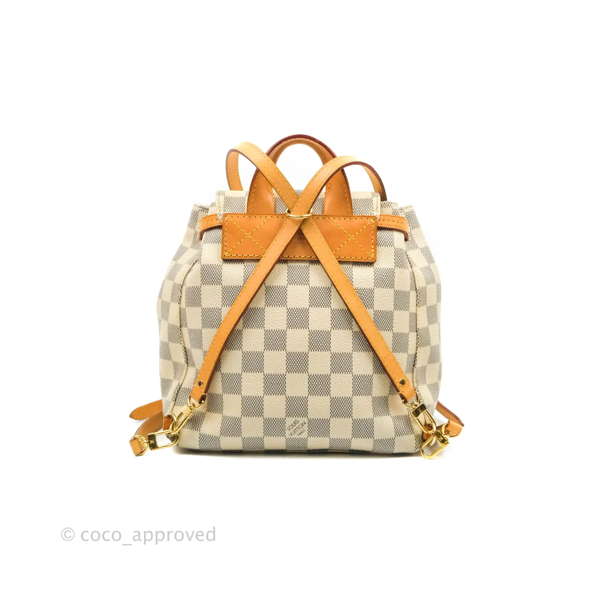 Louis Vuitton Sperone BB Backpack Damier Azur