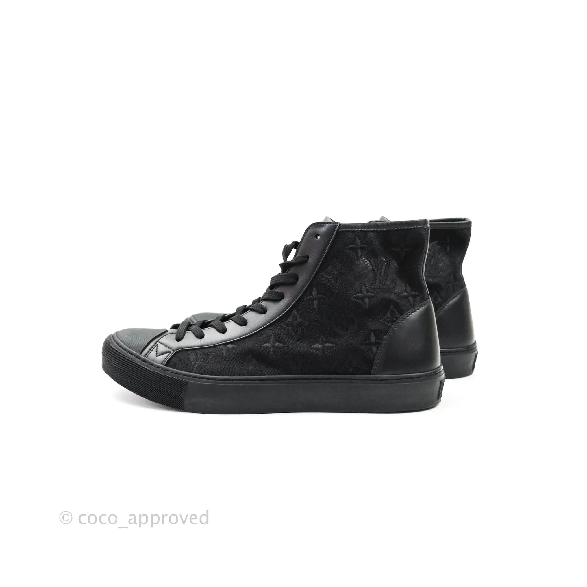 Louis Vuitton Stellar Boot Sneakers Black Size 42