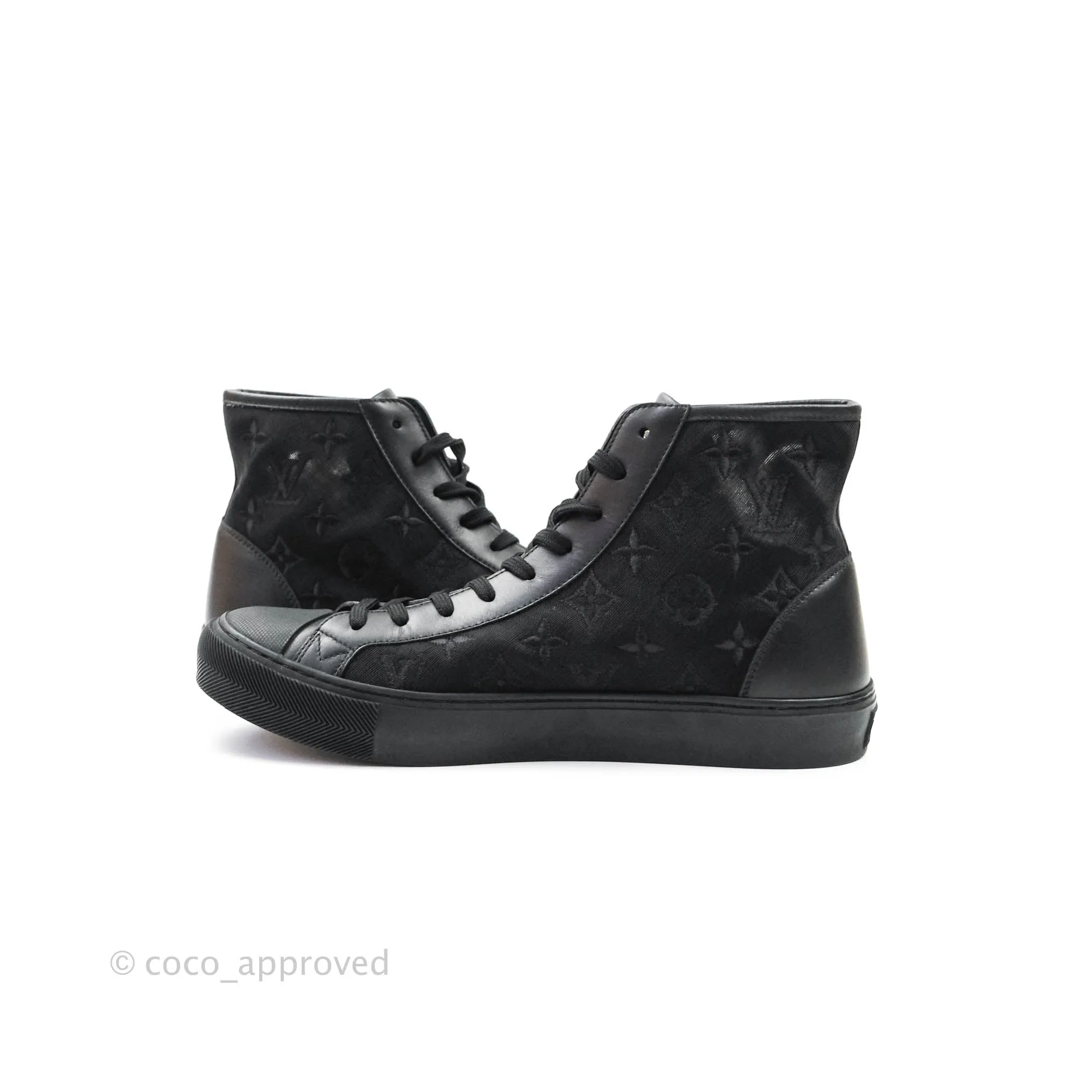 Louis Vuitton Stellar Boot Sneakers Black Size 42
