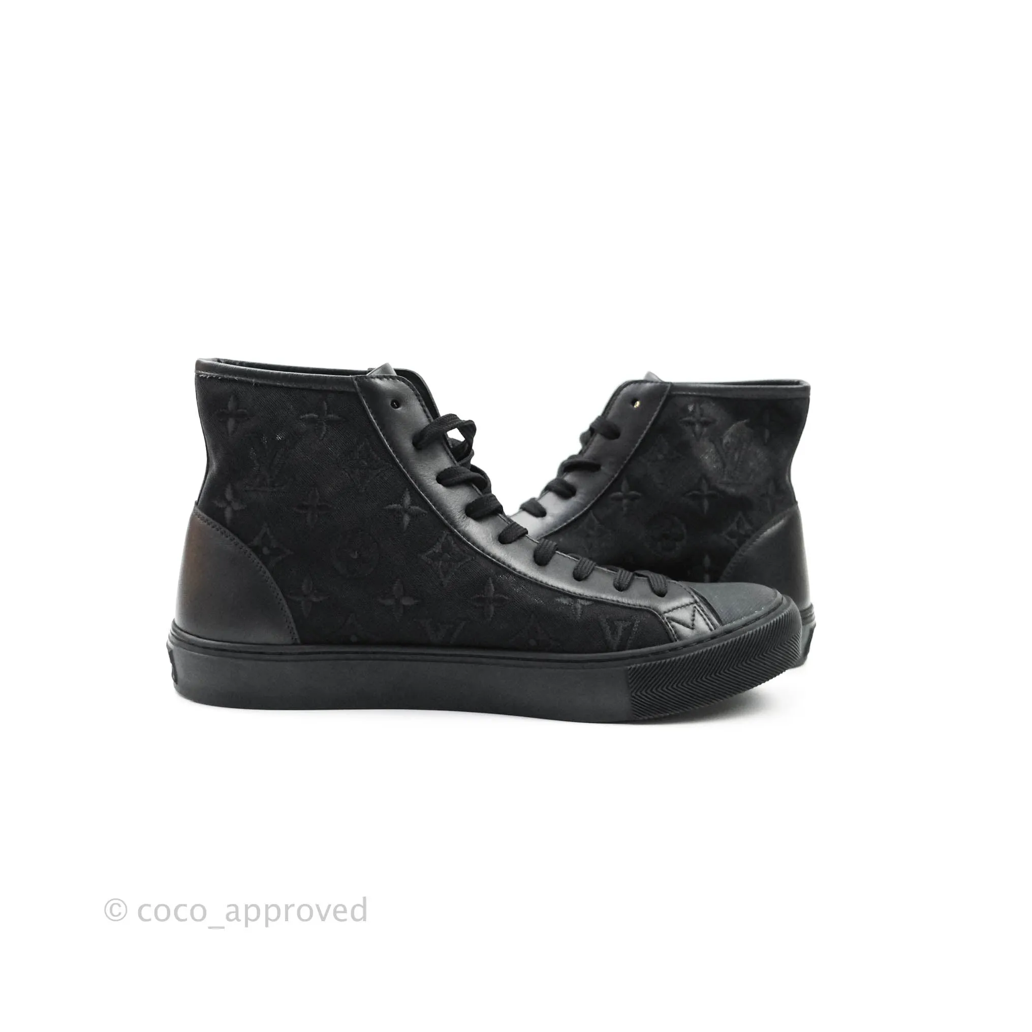 Louis Vuitton Stellar Boot Sneakers Black Size 42
