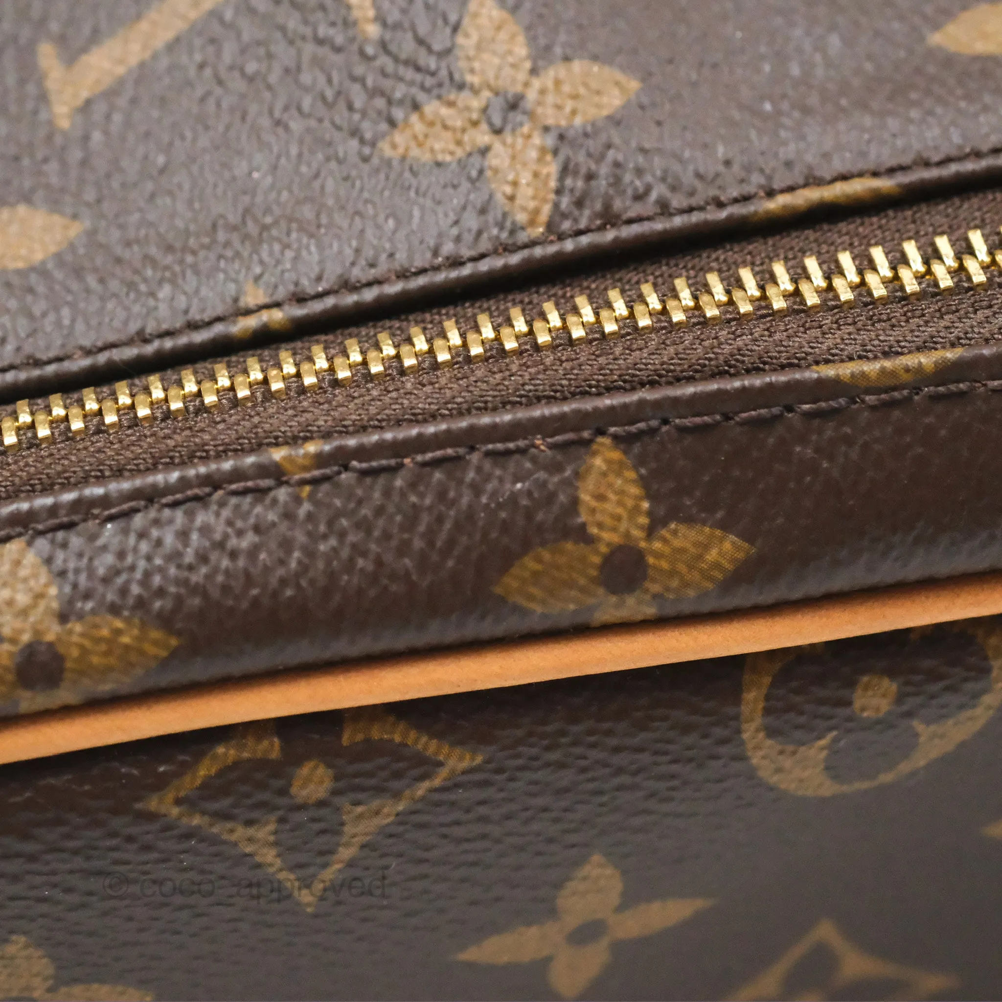 Louis Vuitton Toilet Dopp Pouch Monogram Canvas