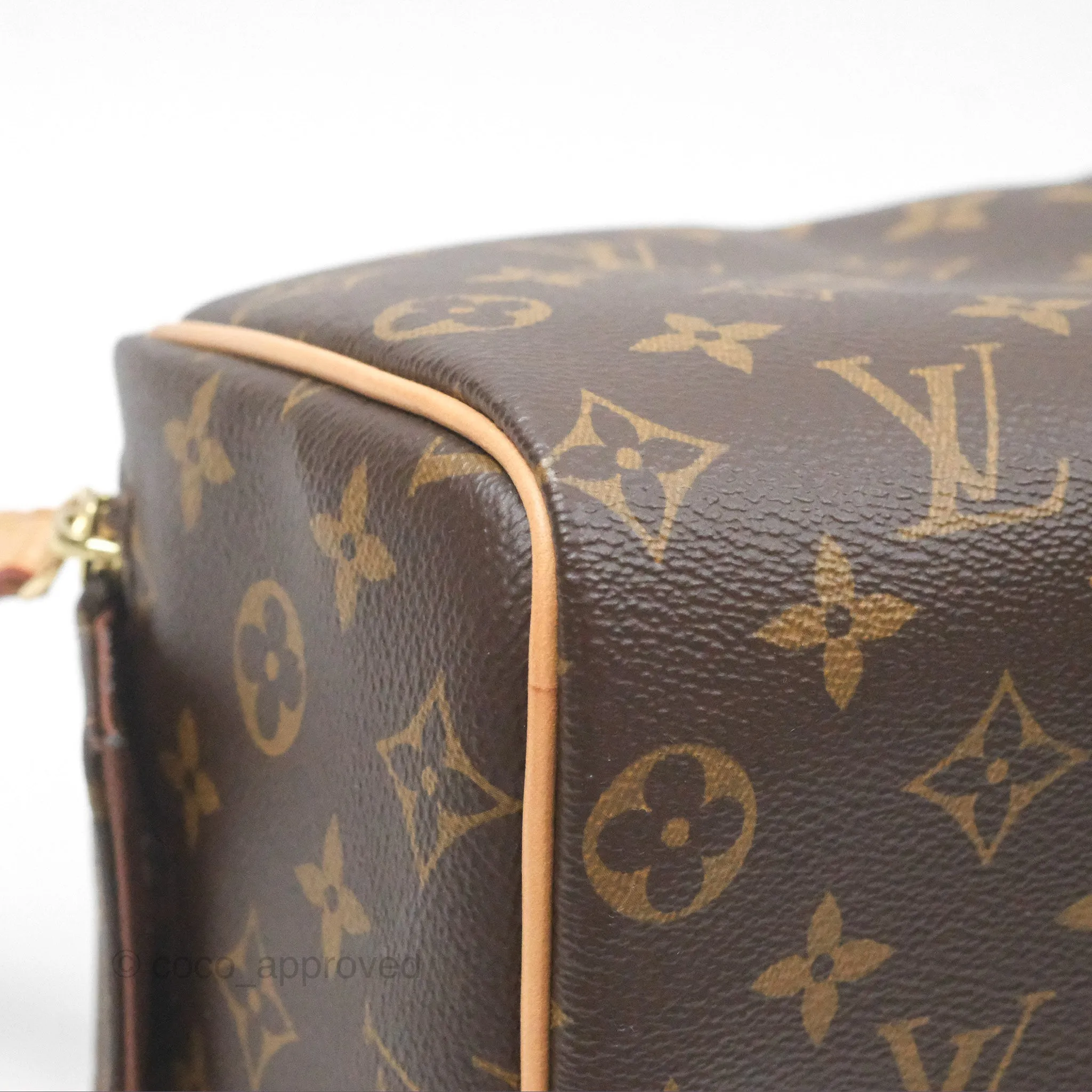 Louis Vuitton Toilet Dopp Pouch Monogram Canvas