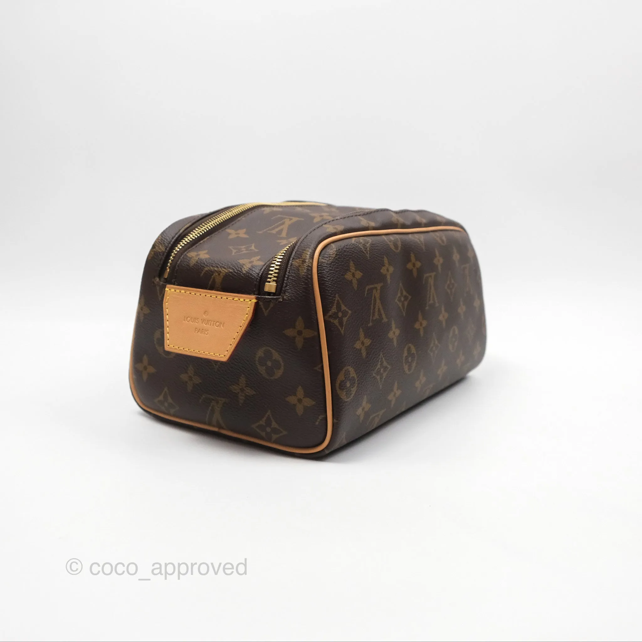 Louis Vuitton Toilet Dopp Pouch Monogram Canvas