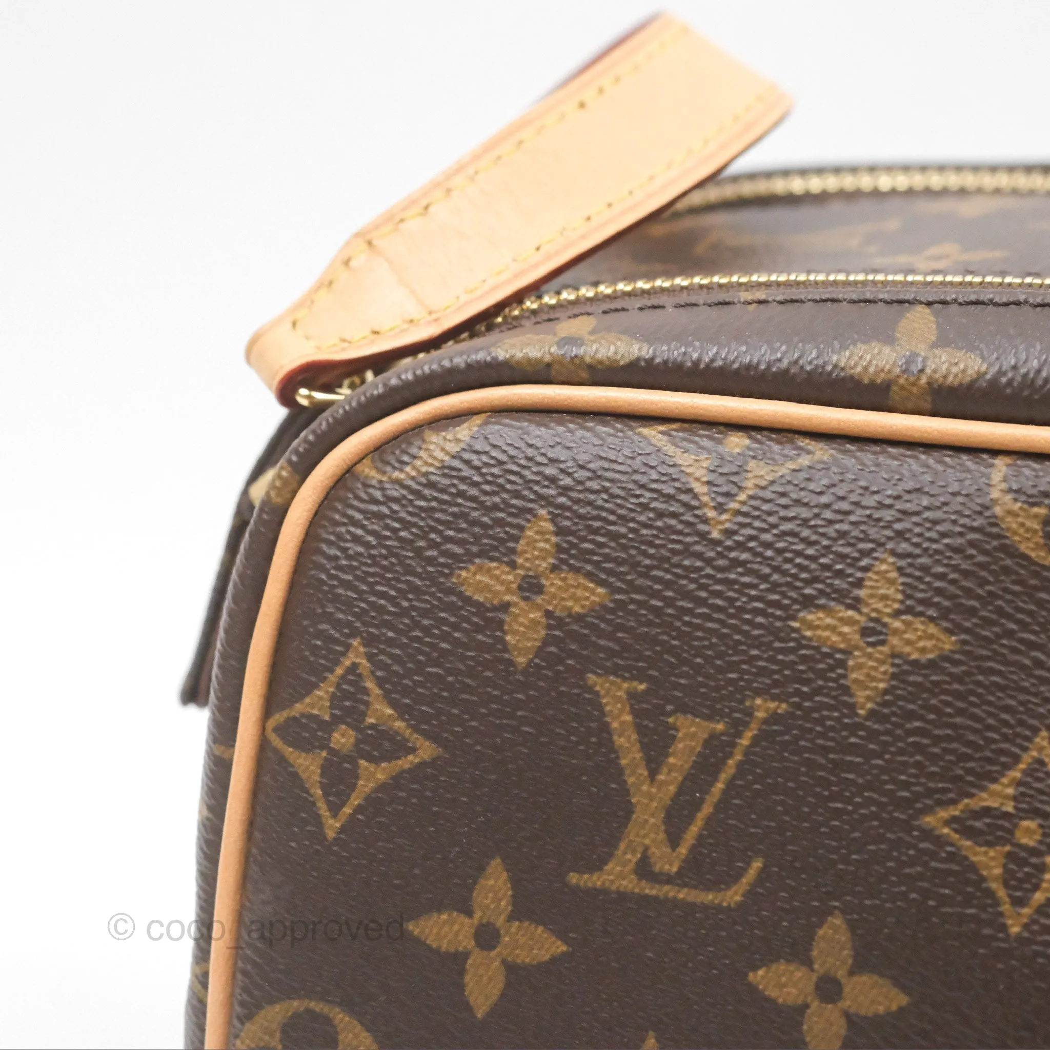 Louis Vuitton Toilet Dopp Pouch Monogram Canvas