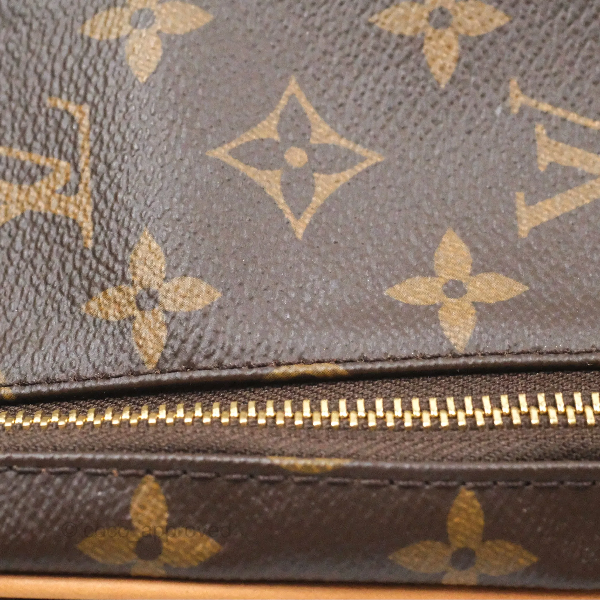 Louis Vuitton Toilet Dopp Pouch Monogram Canvas