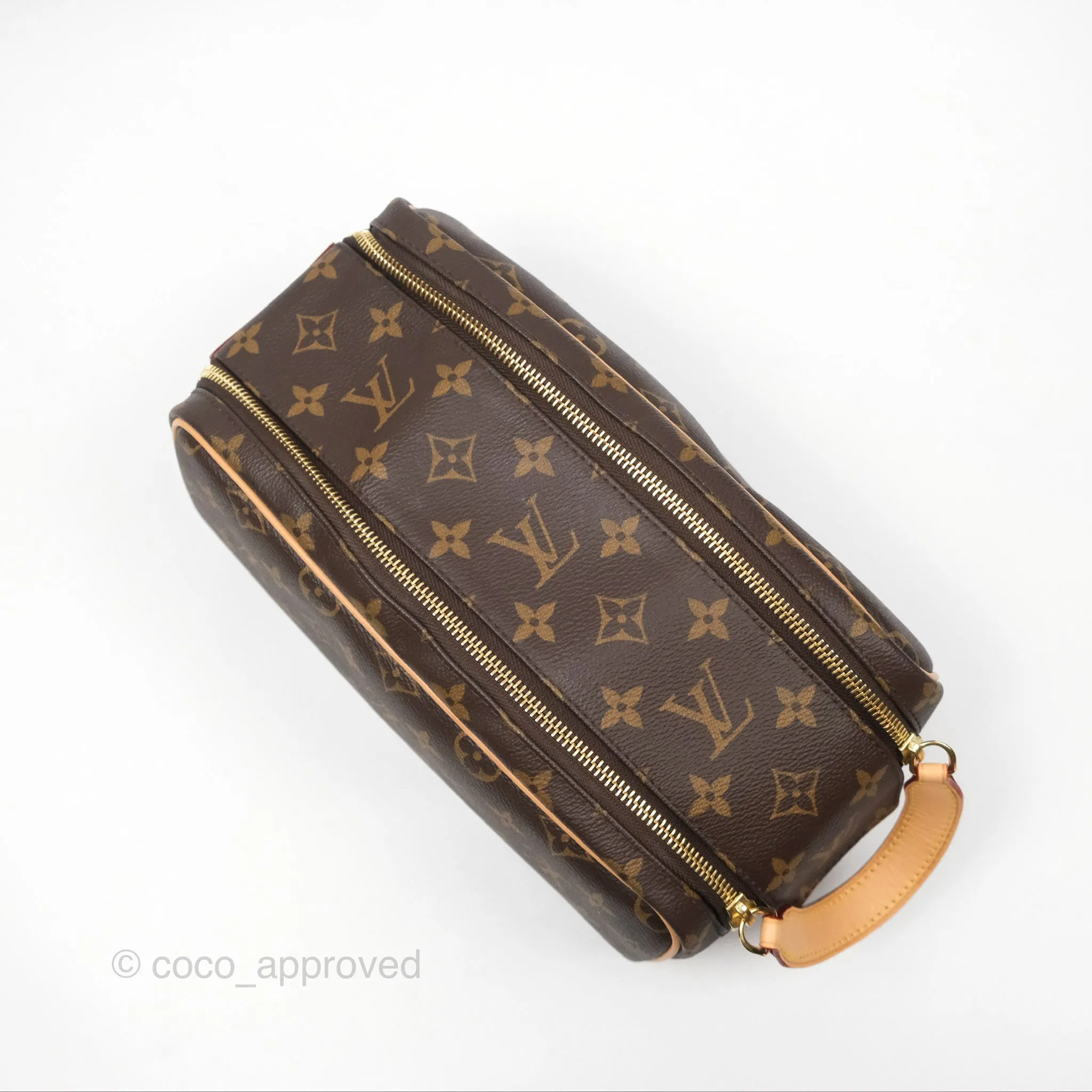 Louis Vuitton Toilet Dopp Pouch Monogram Canvas