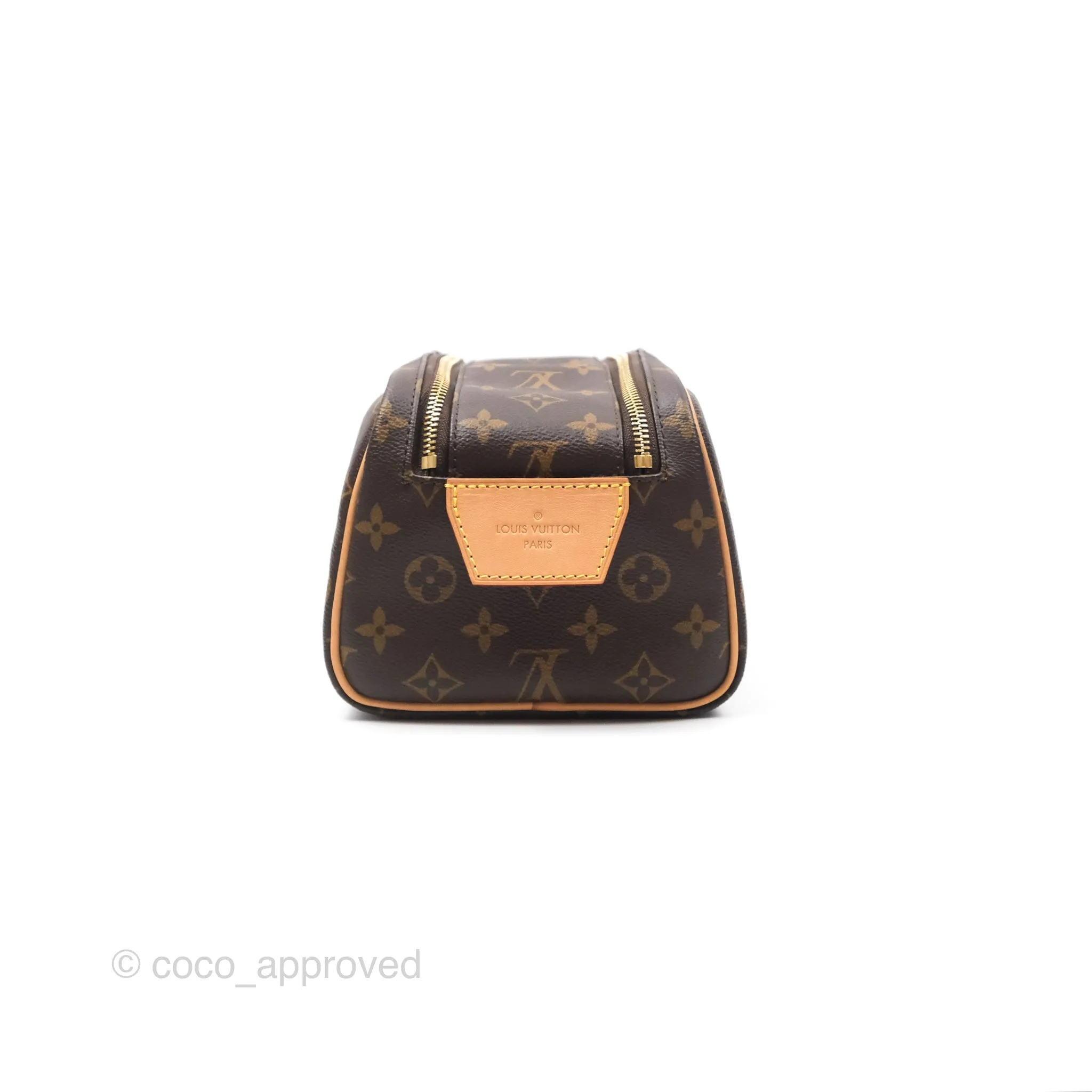 Louis Vuitton Toilet Dopp Pouch Monogram Canvas