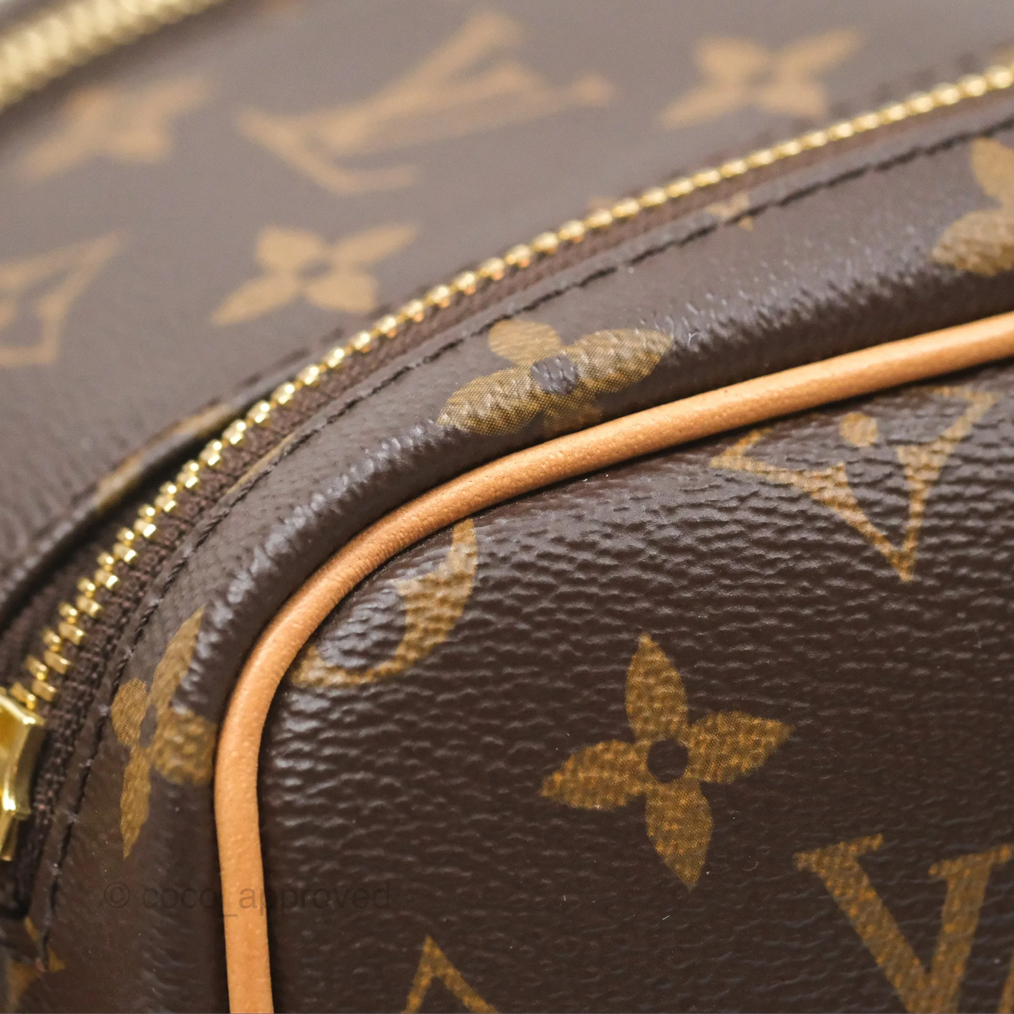 Louis Vuitton Toilet Dopp Pouch Monogram Canvas