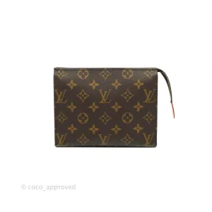 Louis Vuitton Toiletry Pouch 19 Monogram Canvas