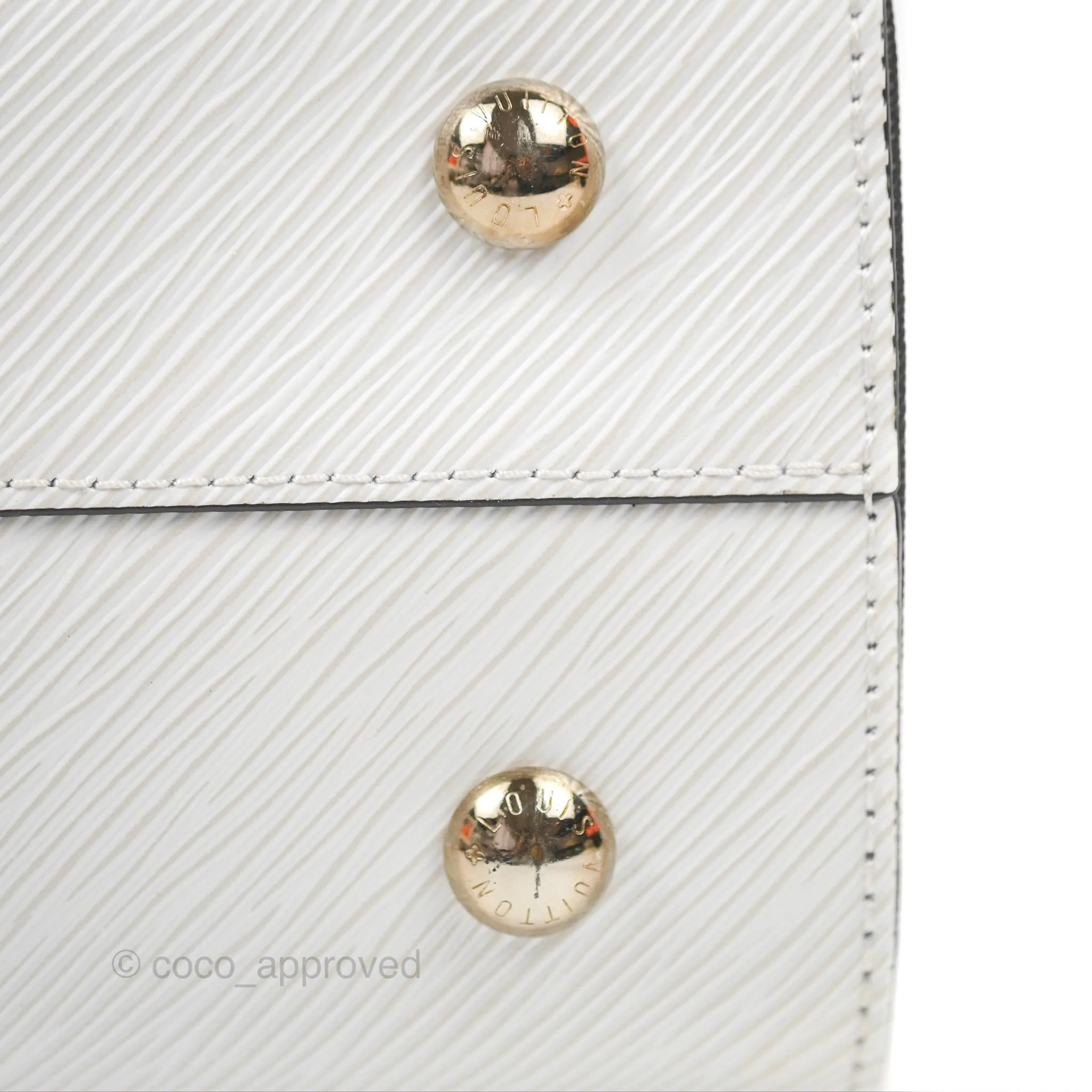 Louis Vuitton Twist Tote Off White Epi