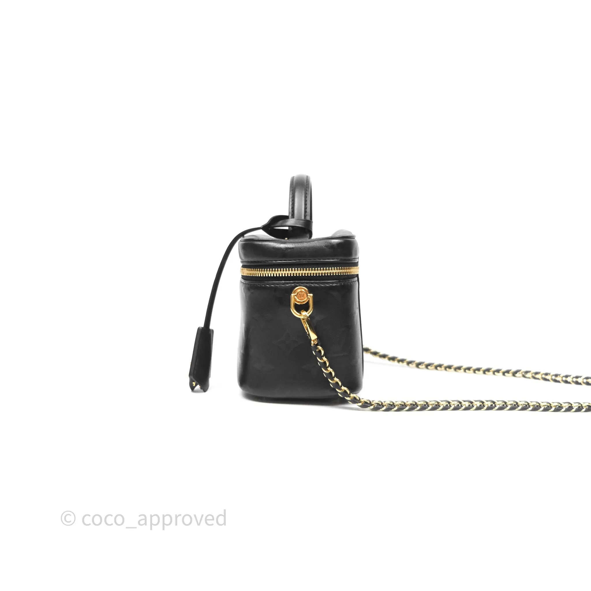 Louis Vuitton Vanity PM Monogram Ink Black