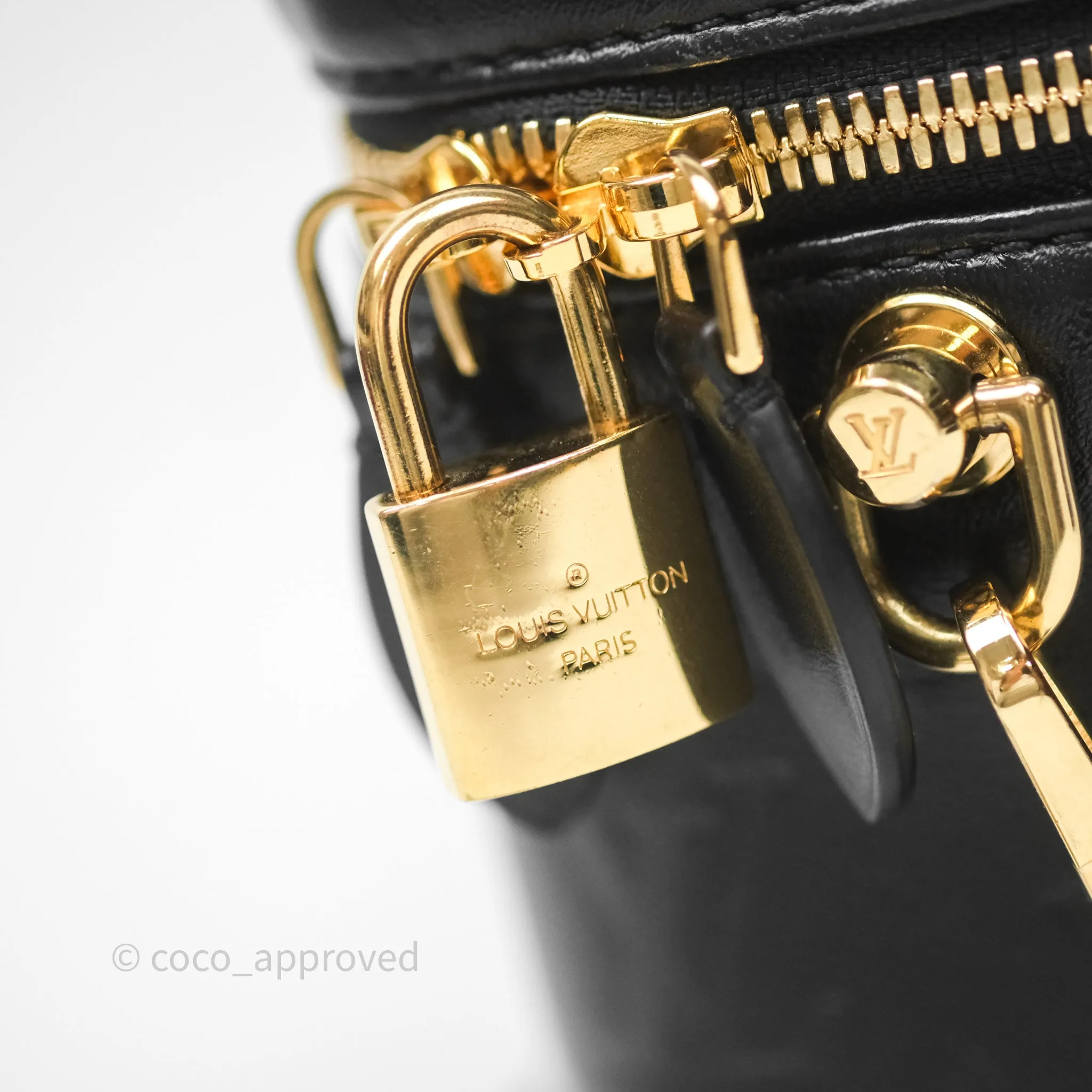 Louis Vuitton Vanity PM Monogram Ink Black