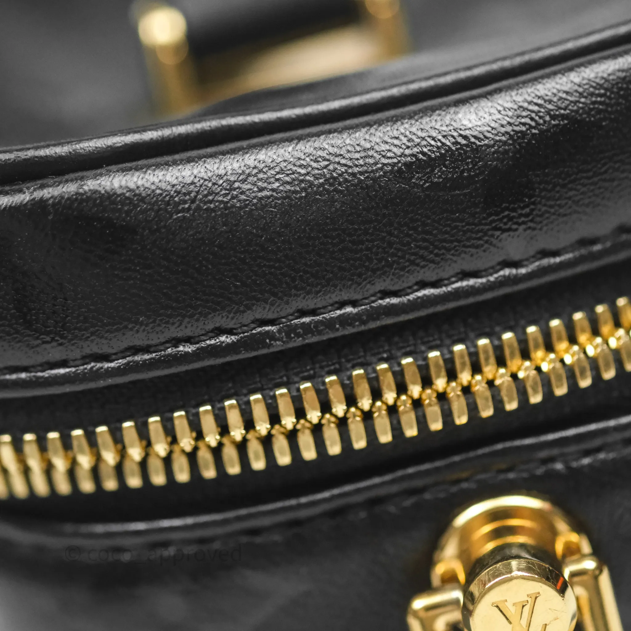 Louis Vuitton Vanity PM Monogram Ink Black