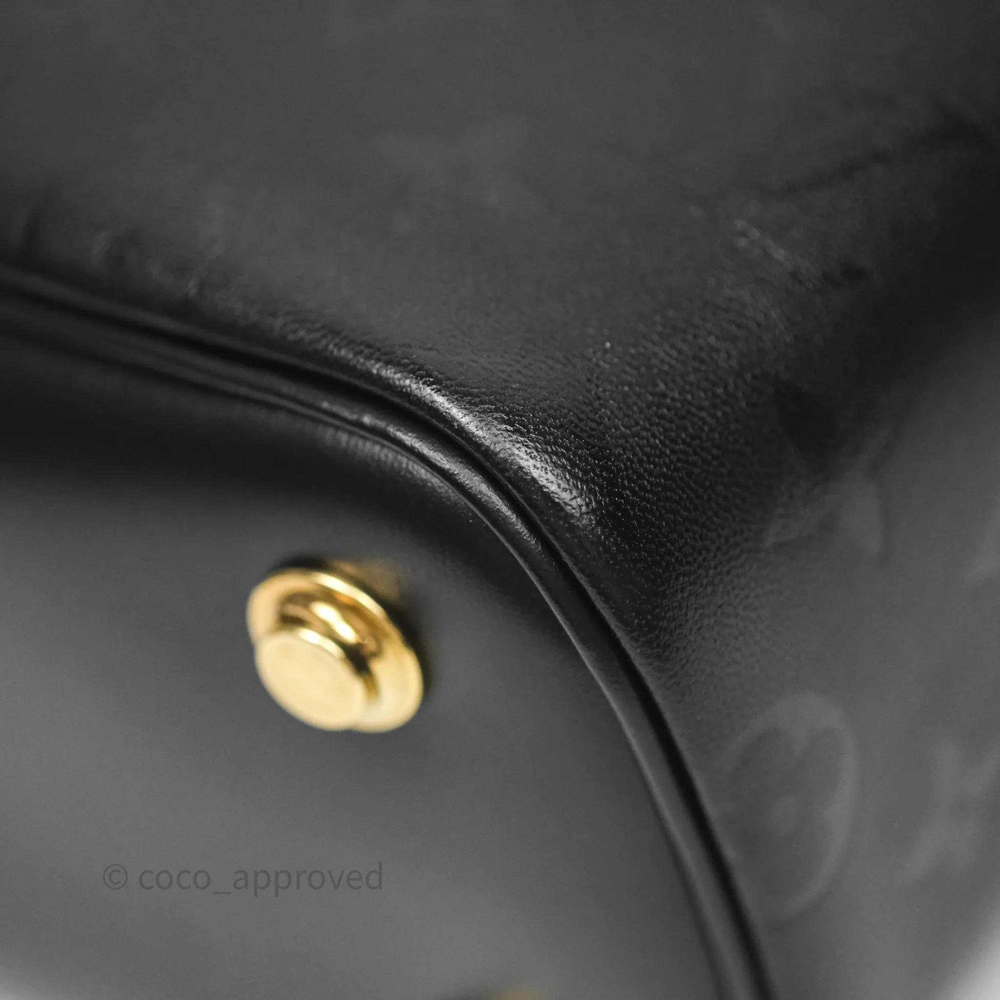 Louis Vuitton Vanity PM Monogram Ink Black