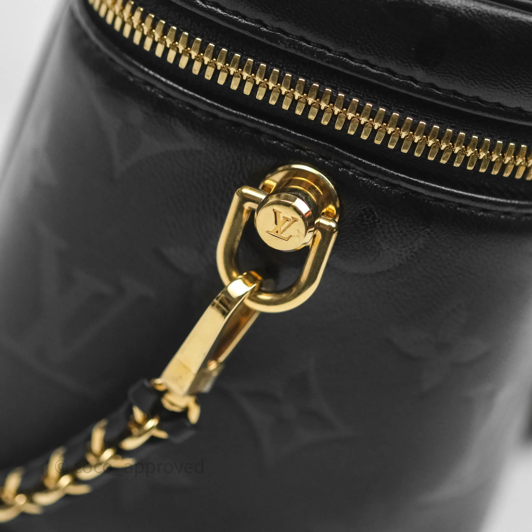 Louis Vuitton Vanity PM Monogram Ink Black