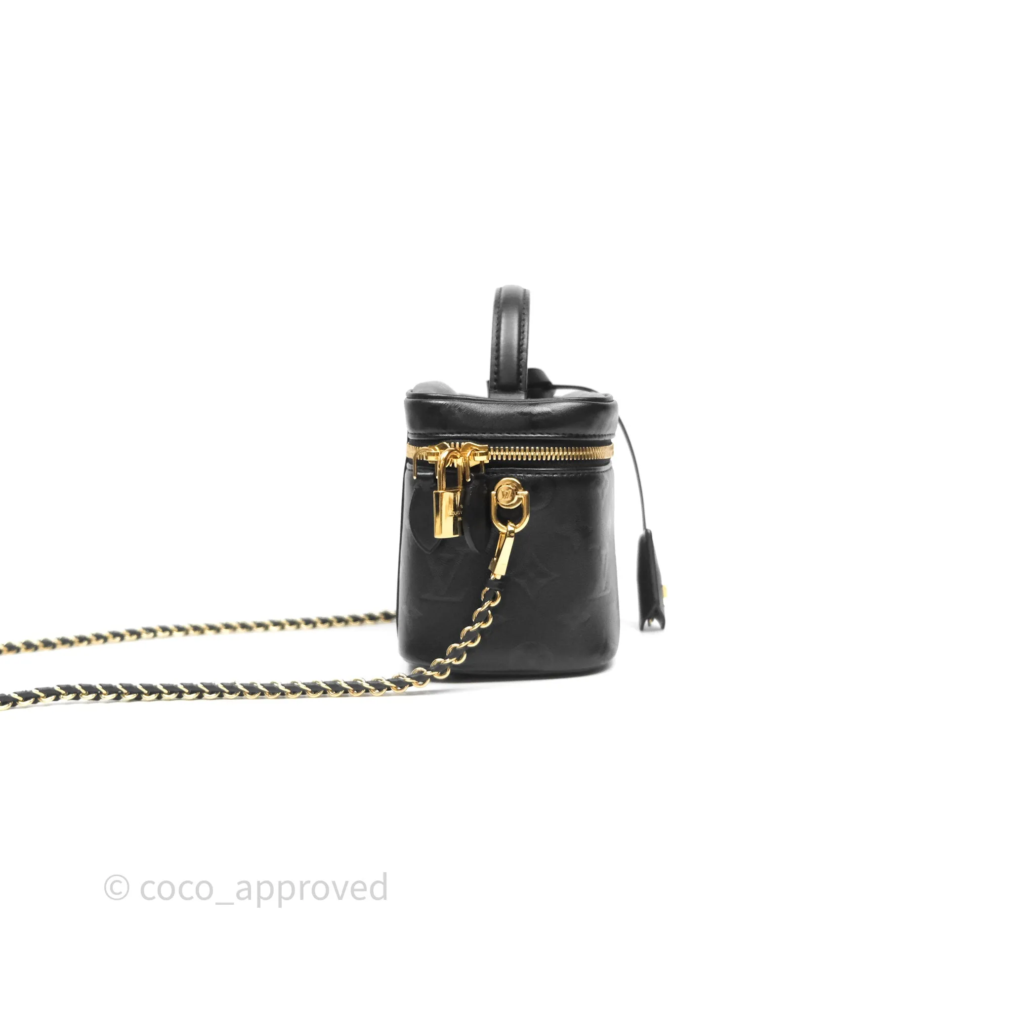 Louis Vuitton Vanity PM Monogram Ink Black