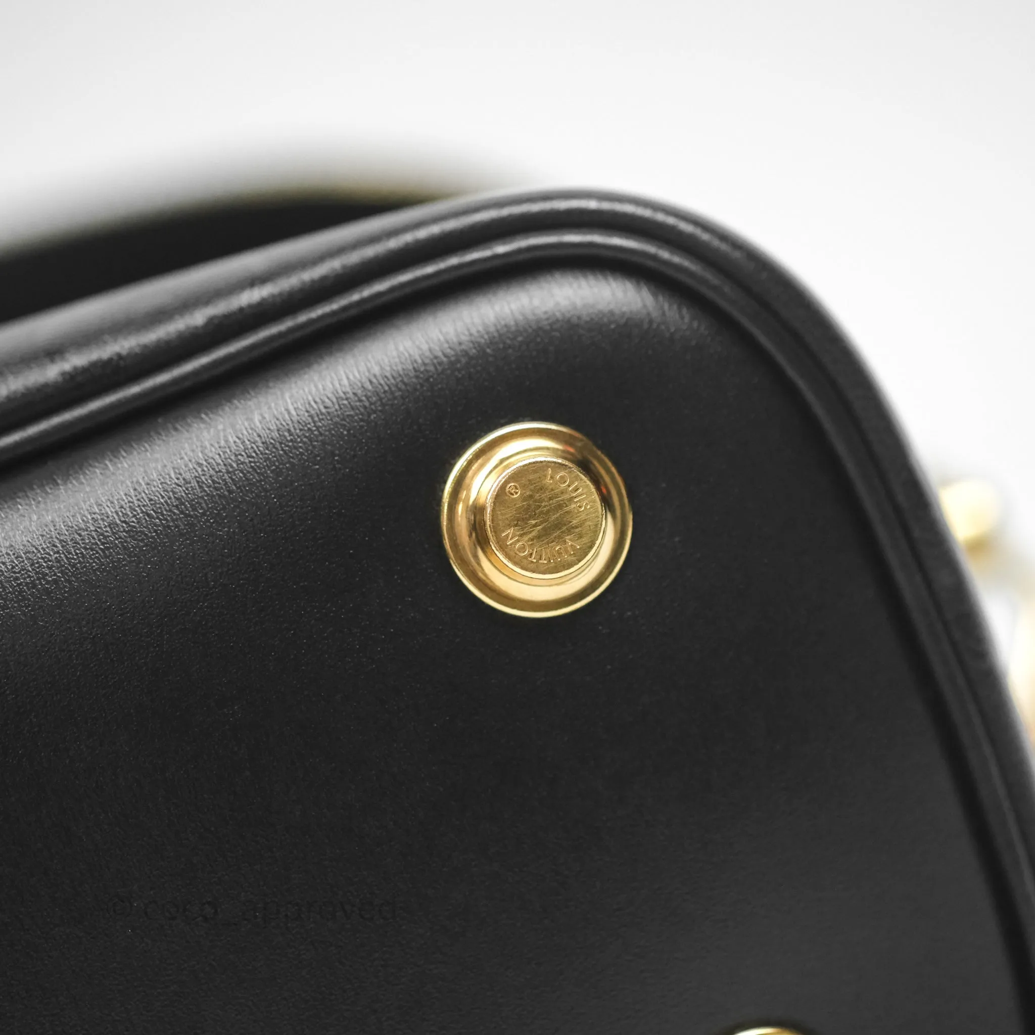 Louis Vuitton Vanity PM Monogram Ink Black