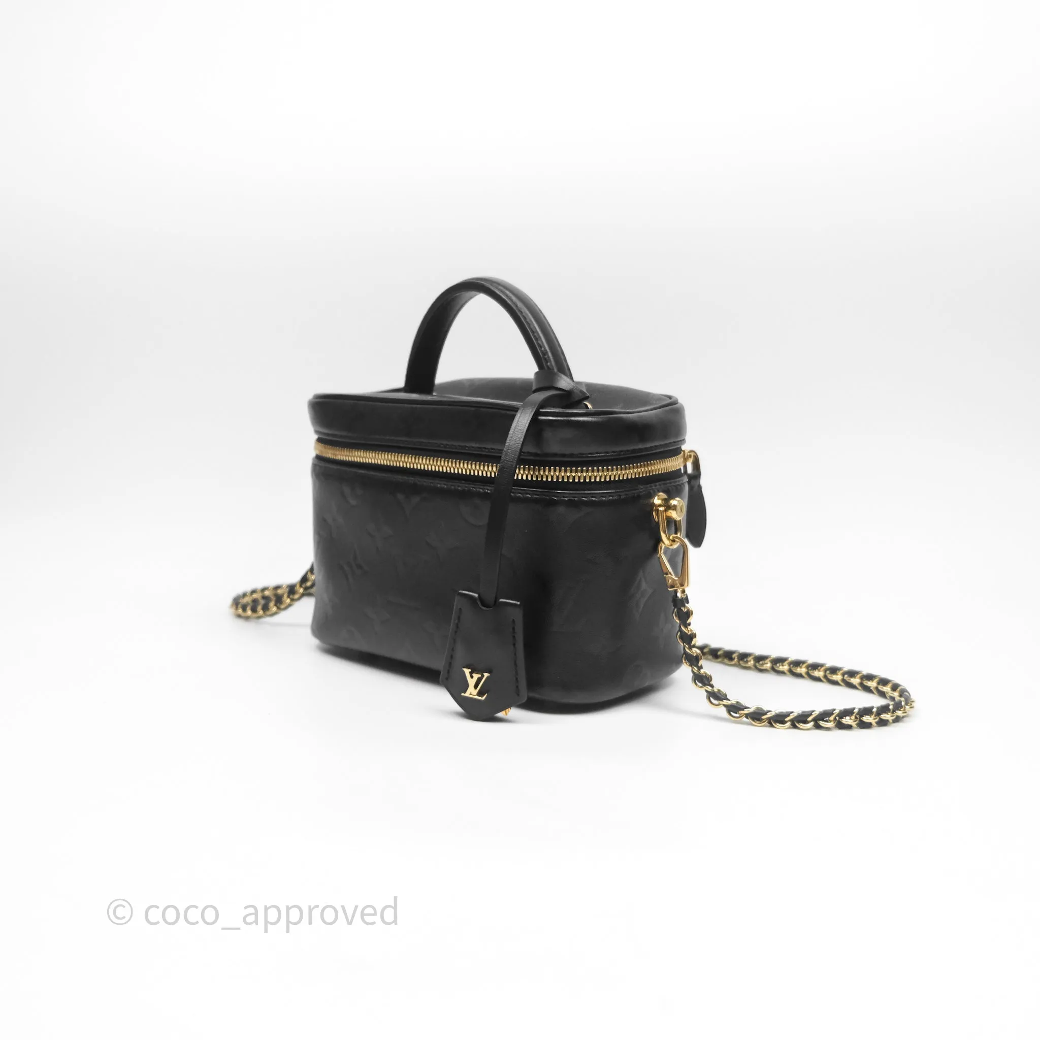 Louis Vuitton Vanity PM Monogram Ink Black