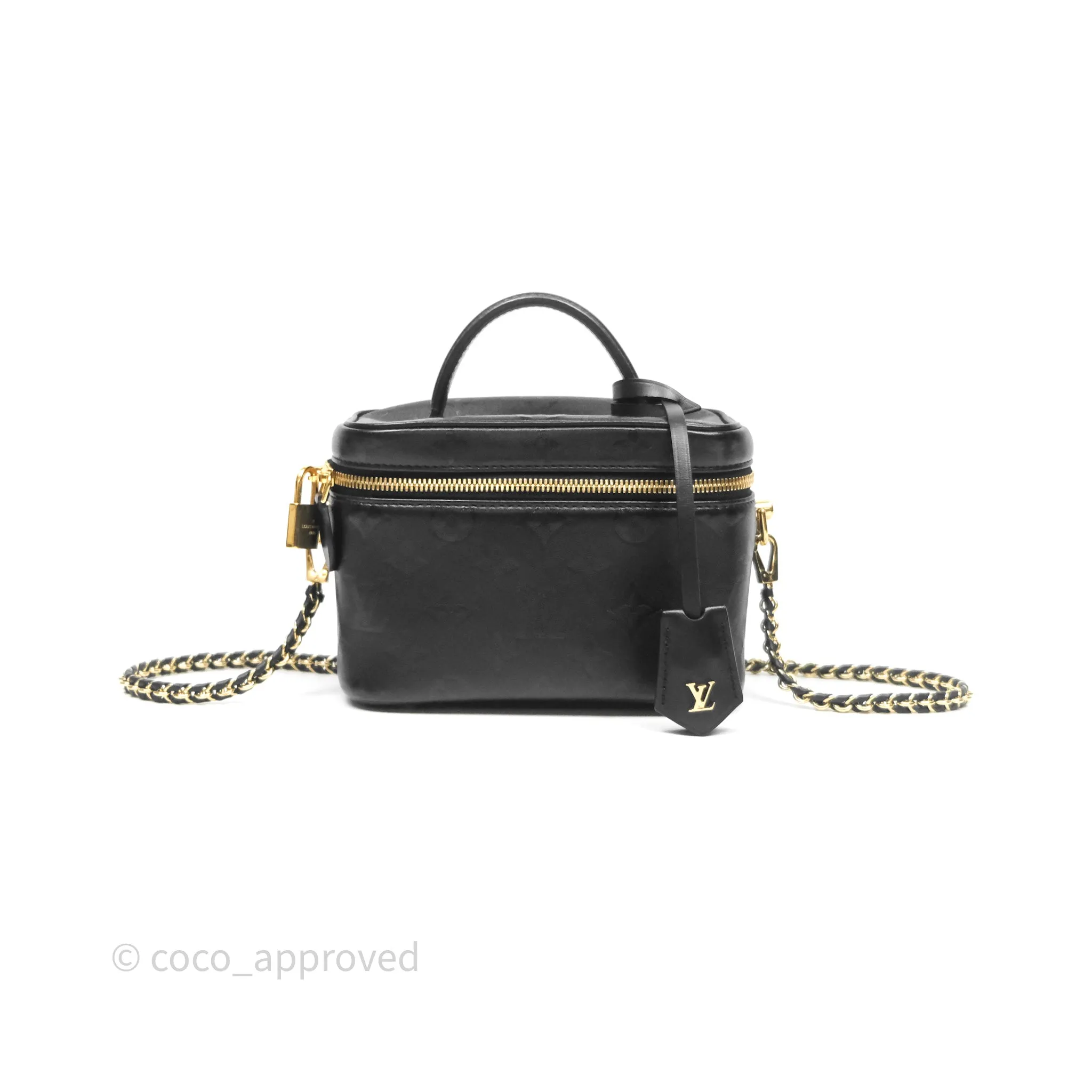 Louis Vuitton Vanity PM Monogram Ink Black