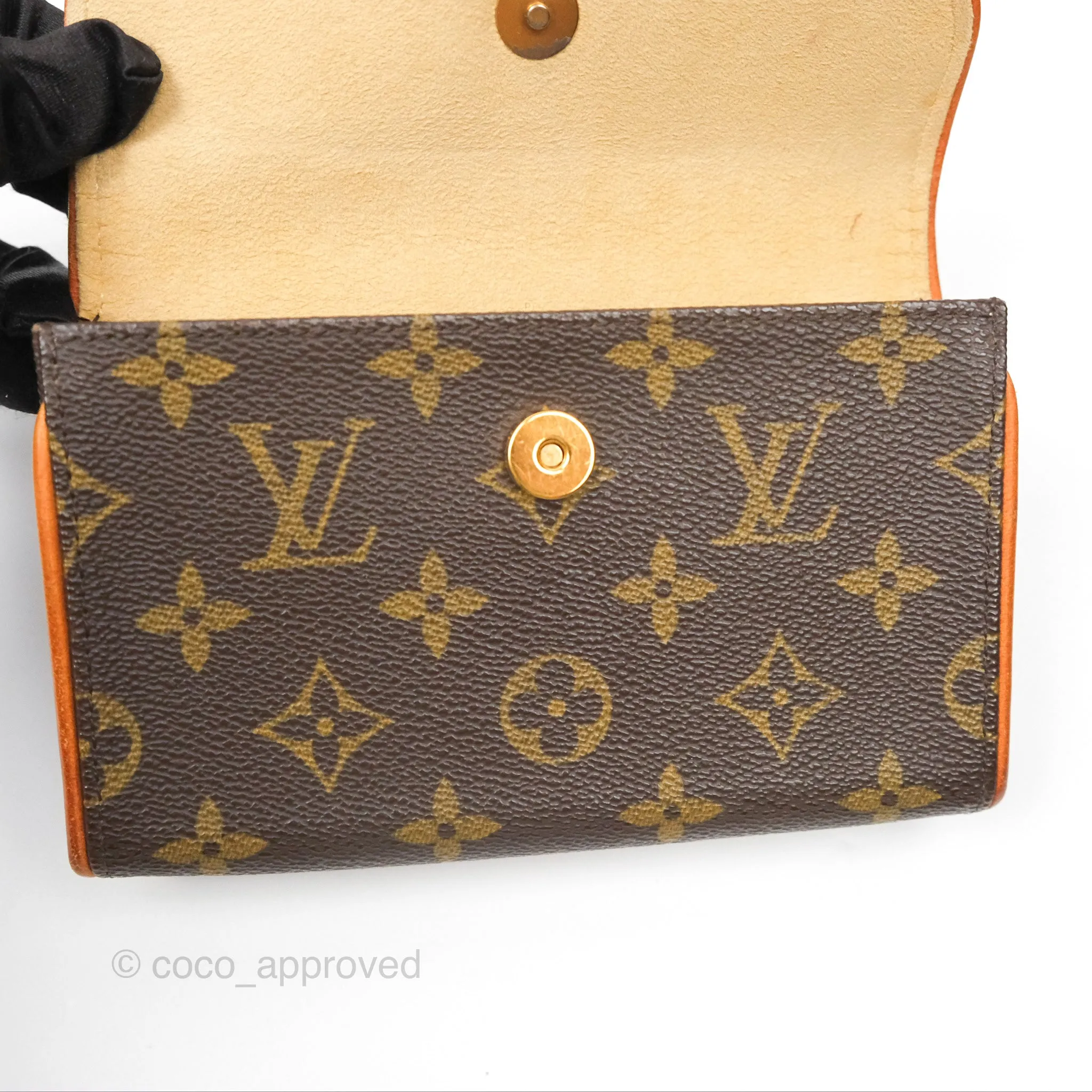 Louis Vuitton Vintage Belt Bag Monogram Canvas