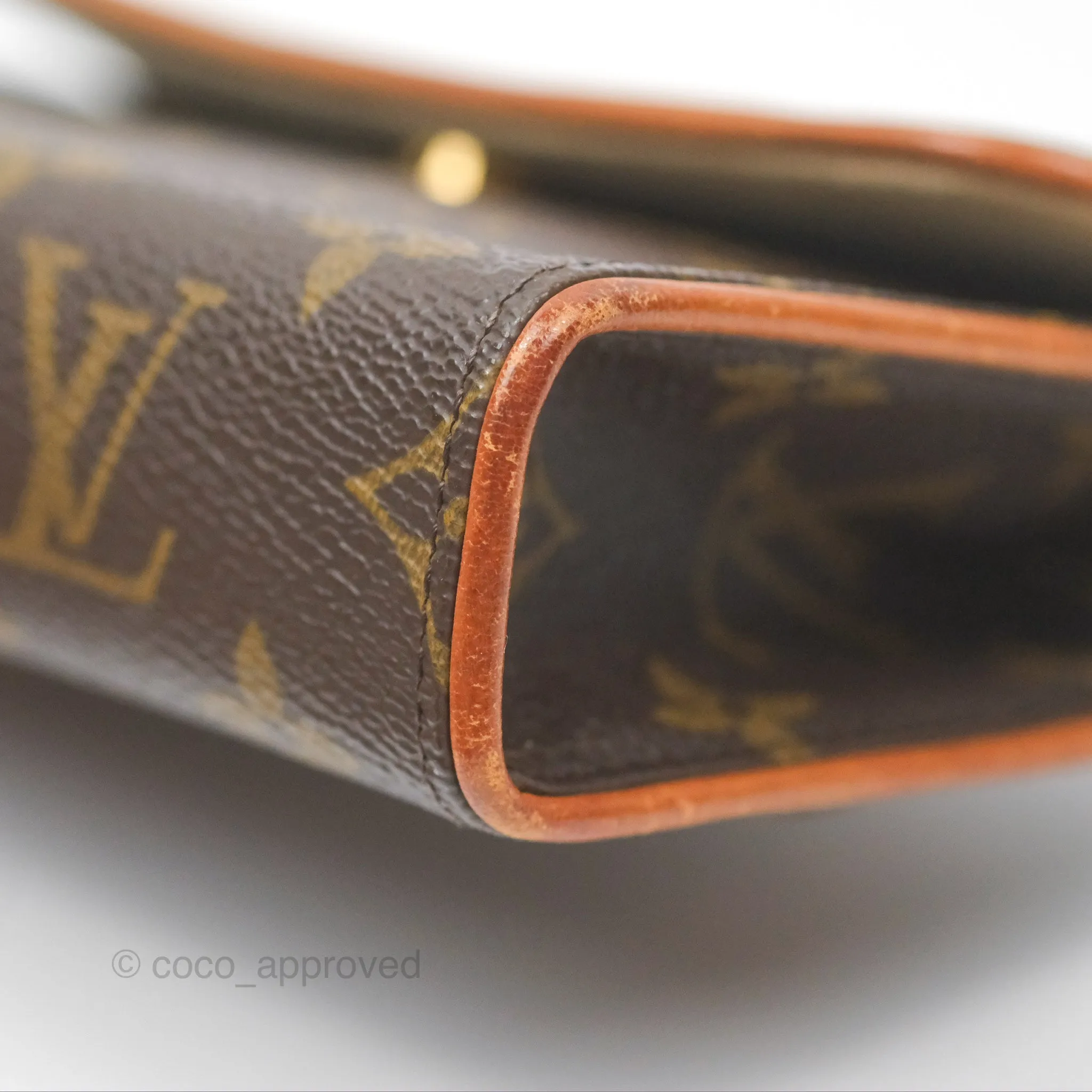 Louis Vuitton Vintage Belt Bag Monogram Canvas