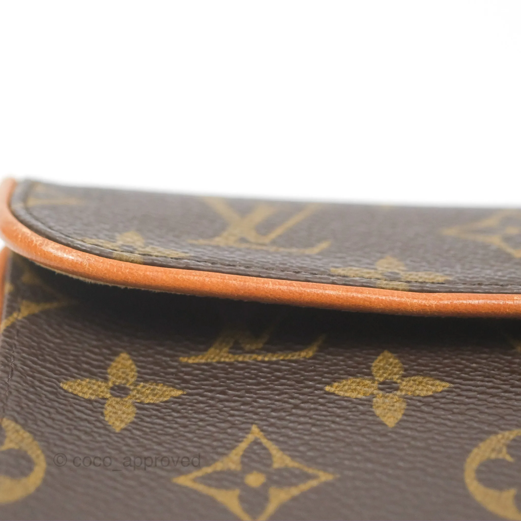 Louis Vuitton Vintage Belt Bag Monogram Canvas