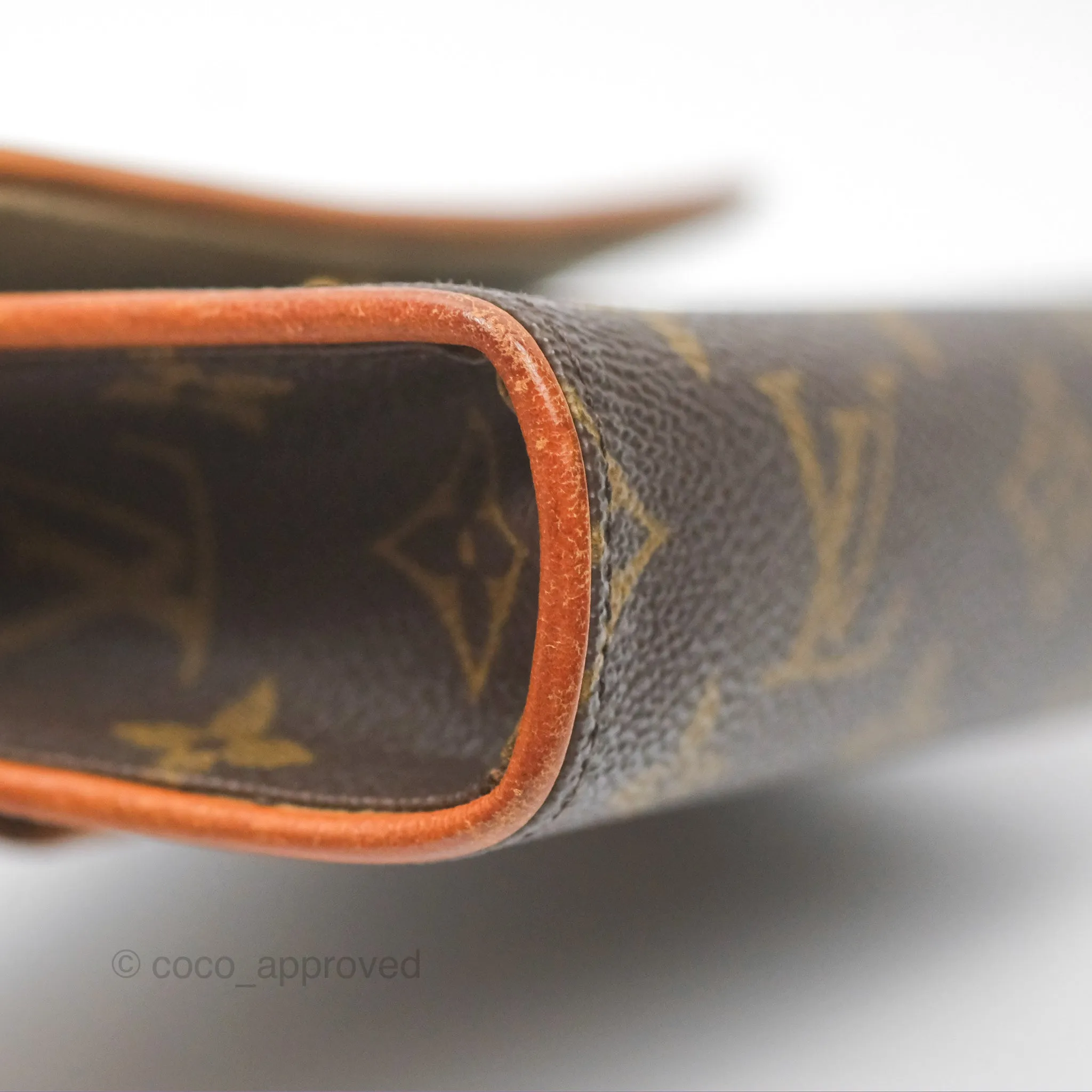 Louis Vuitton Vintage Belt Bag Monogram Canvas