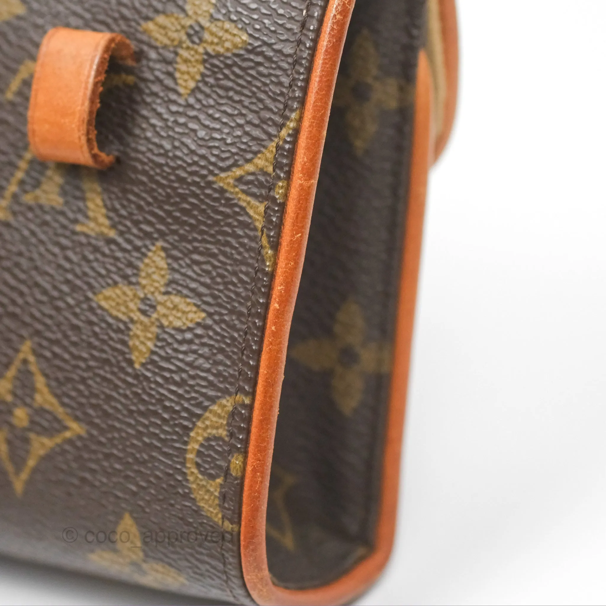 Louis Vuitton Vintage Belt Bag Monogram Canvas