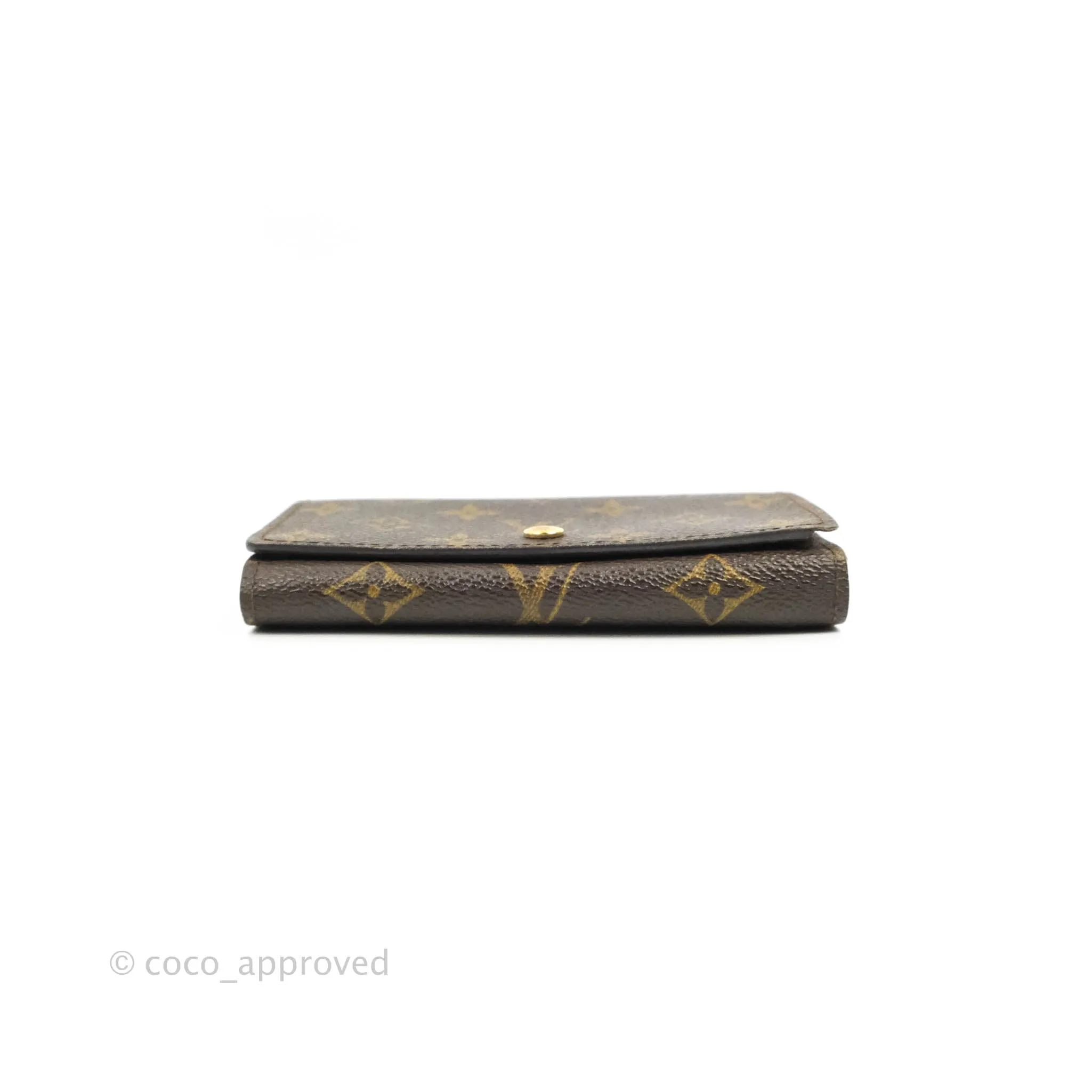 Louis Vuitton Vintage Monogram Canvas Wallet Brown