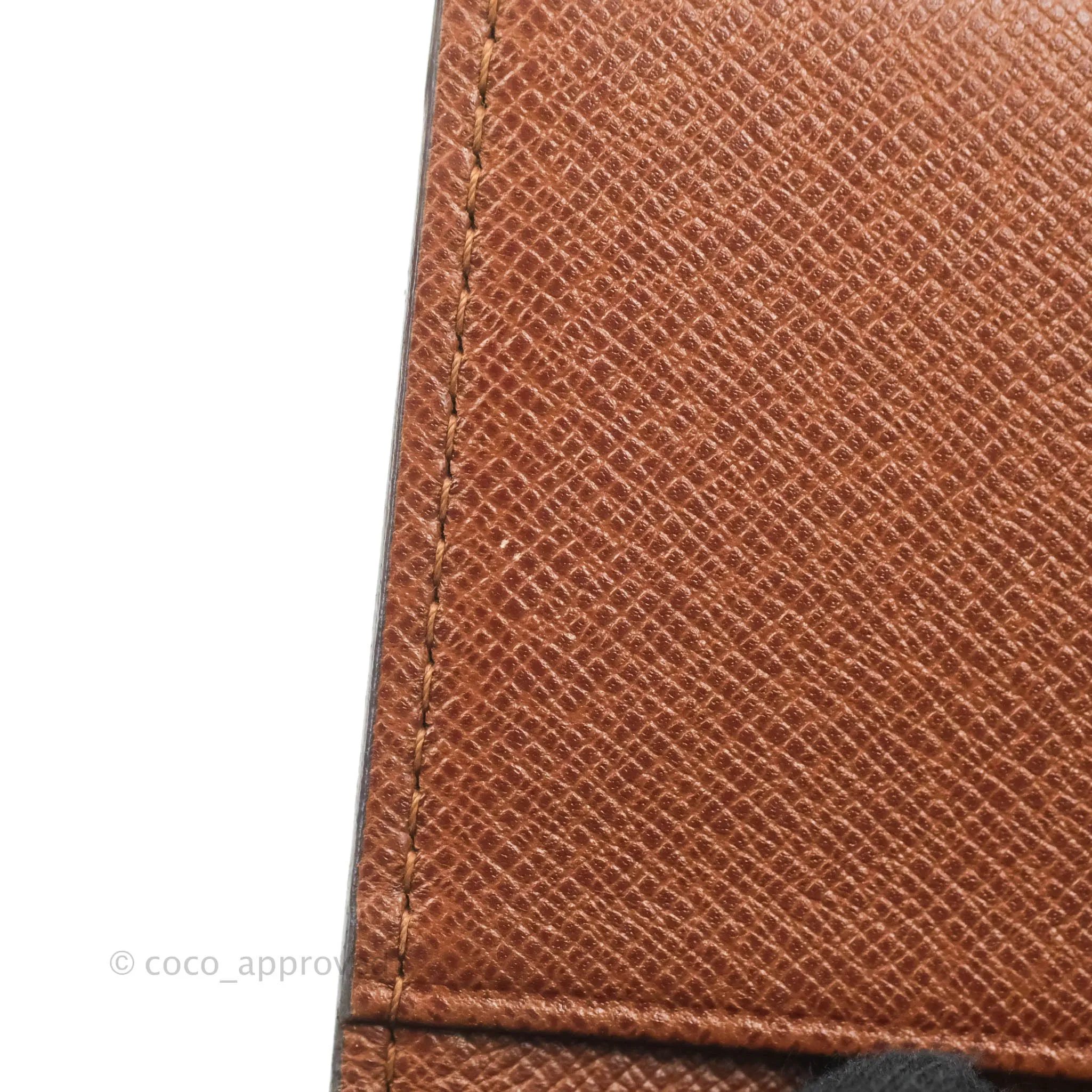 Louis Vuitton Vintage Monogram Canvas Wallet Brown