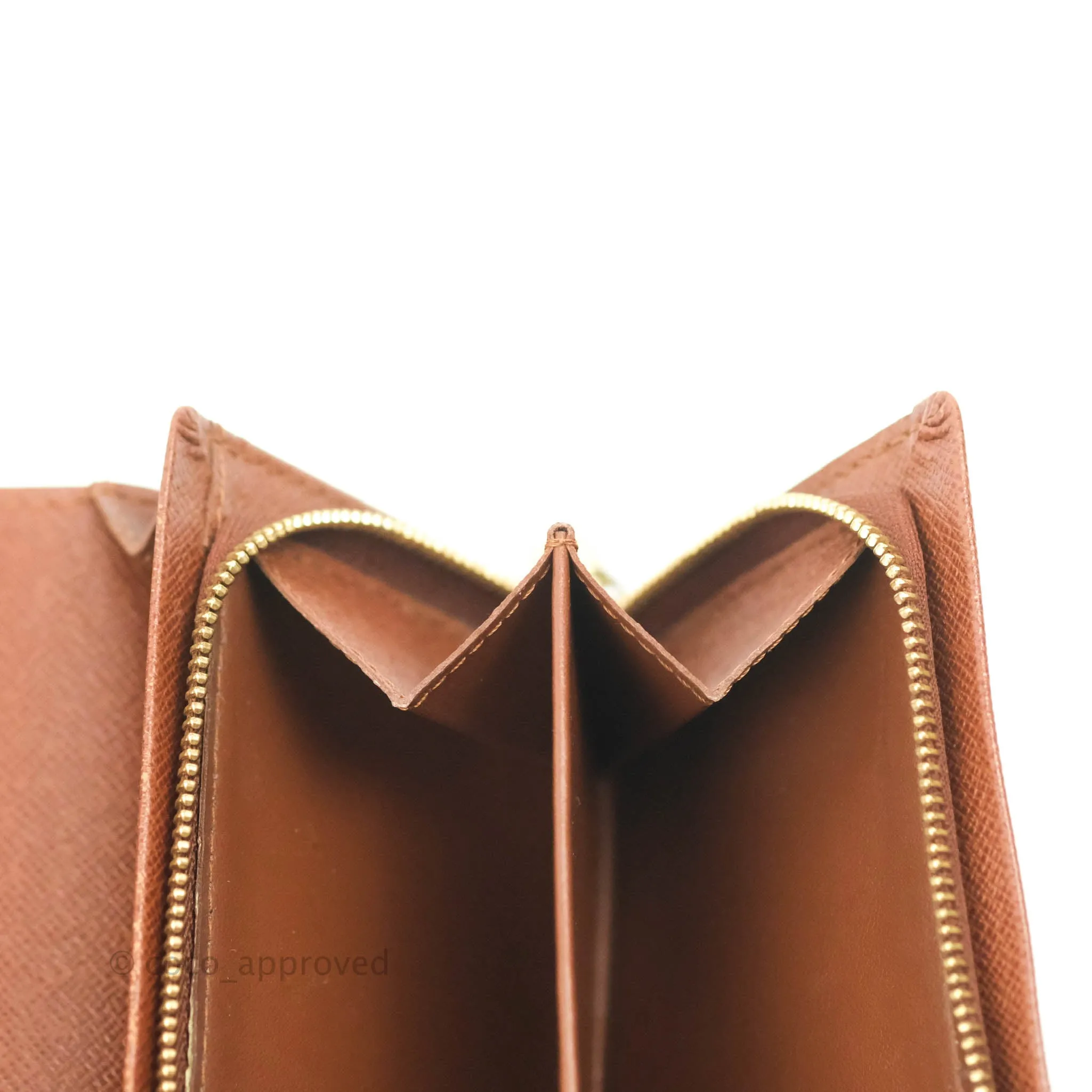 Louis Vuitton Vintage Monogram Canvas Wallet Brown