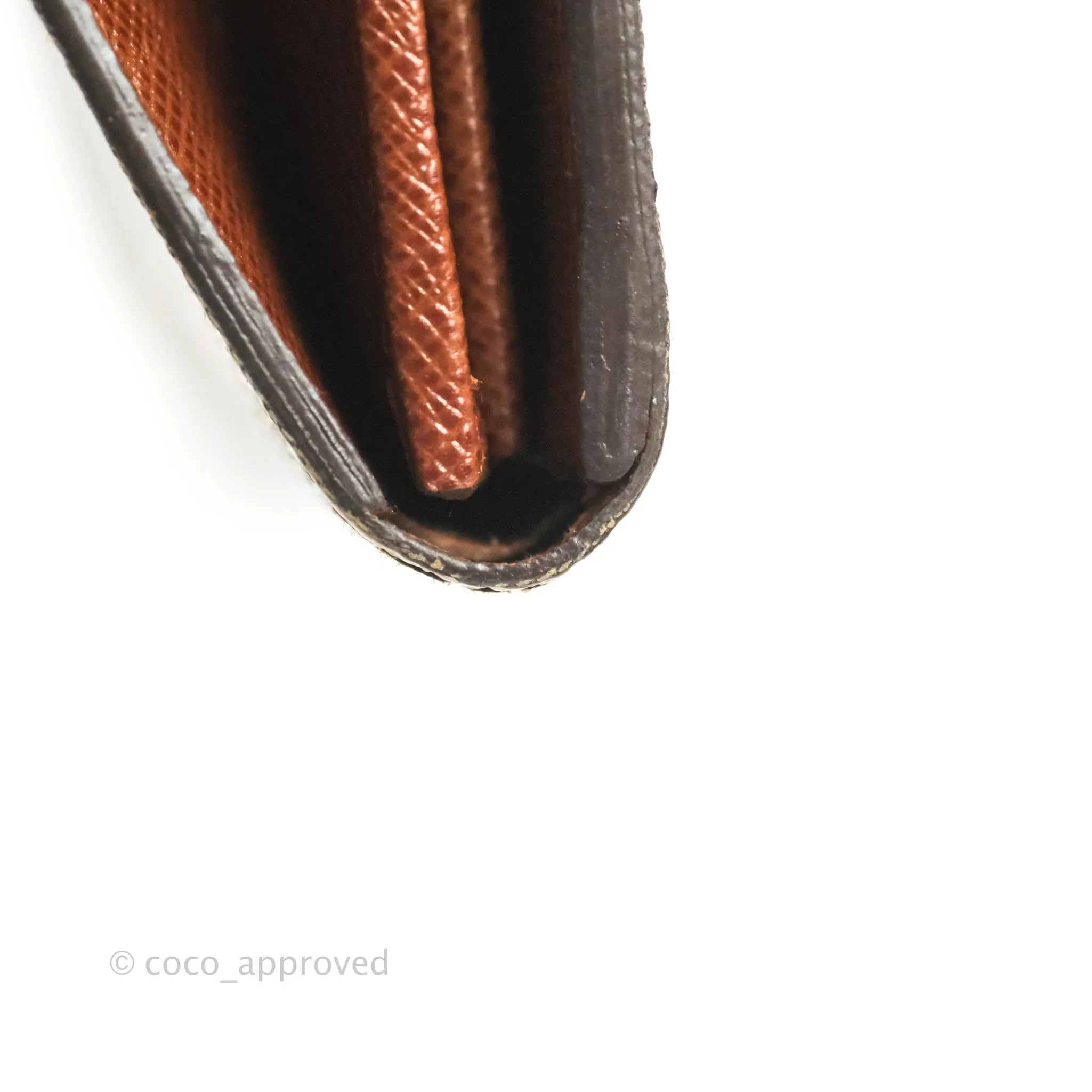 Louis Vuitton Vintage Monogram Canvas Wallet Brown