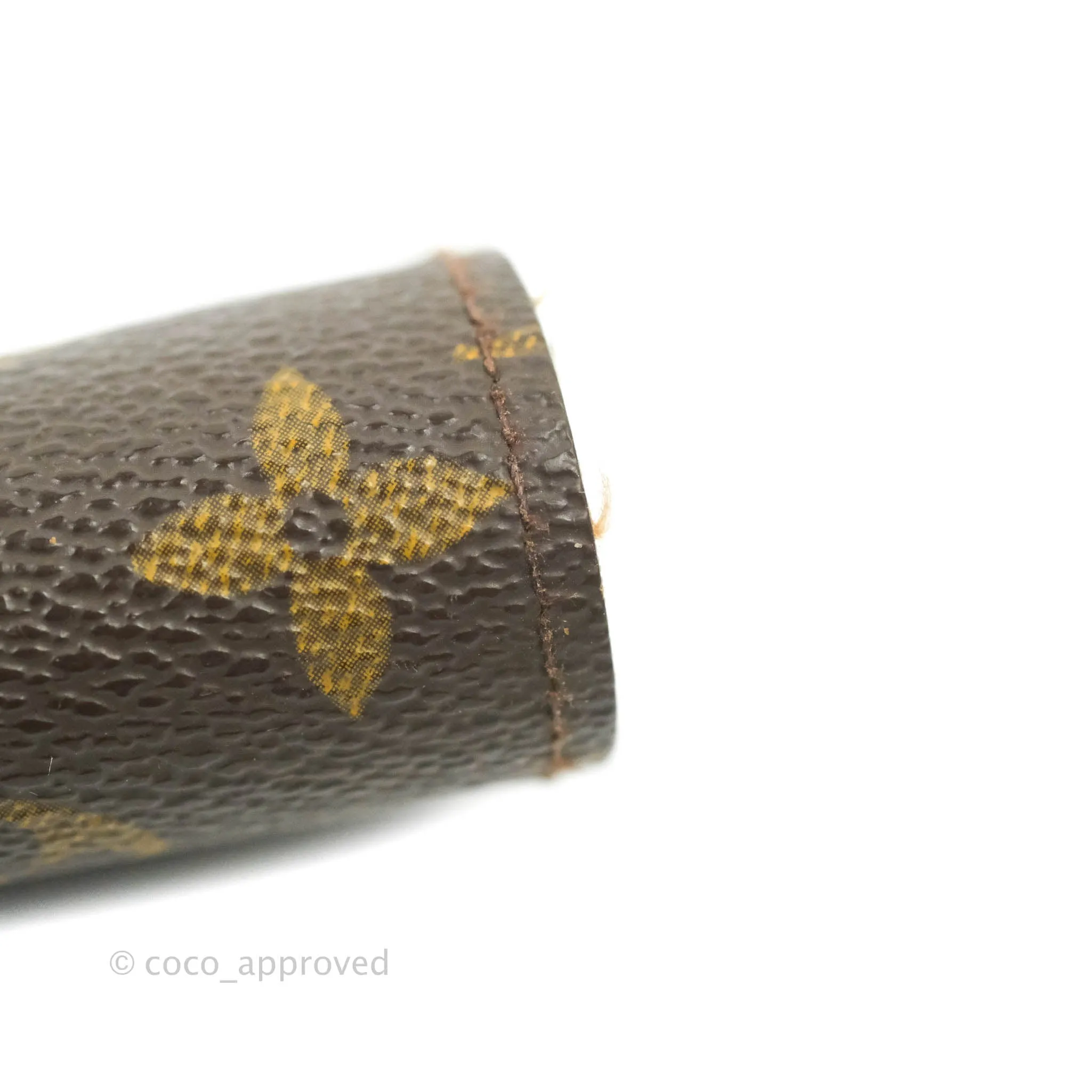 Louis Vuitton Vintage Monogram Canvas Wallet Brown