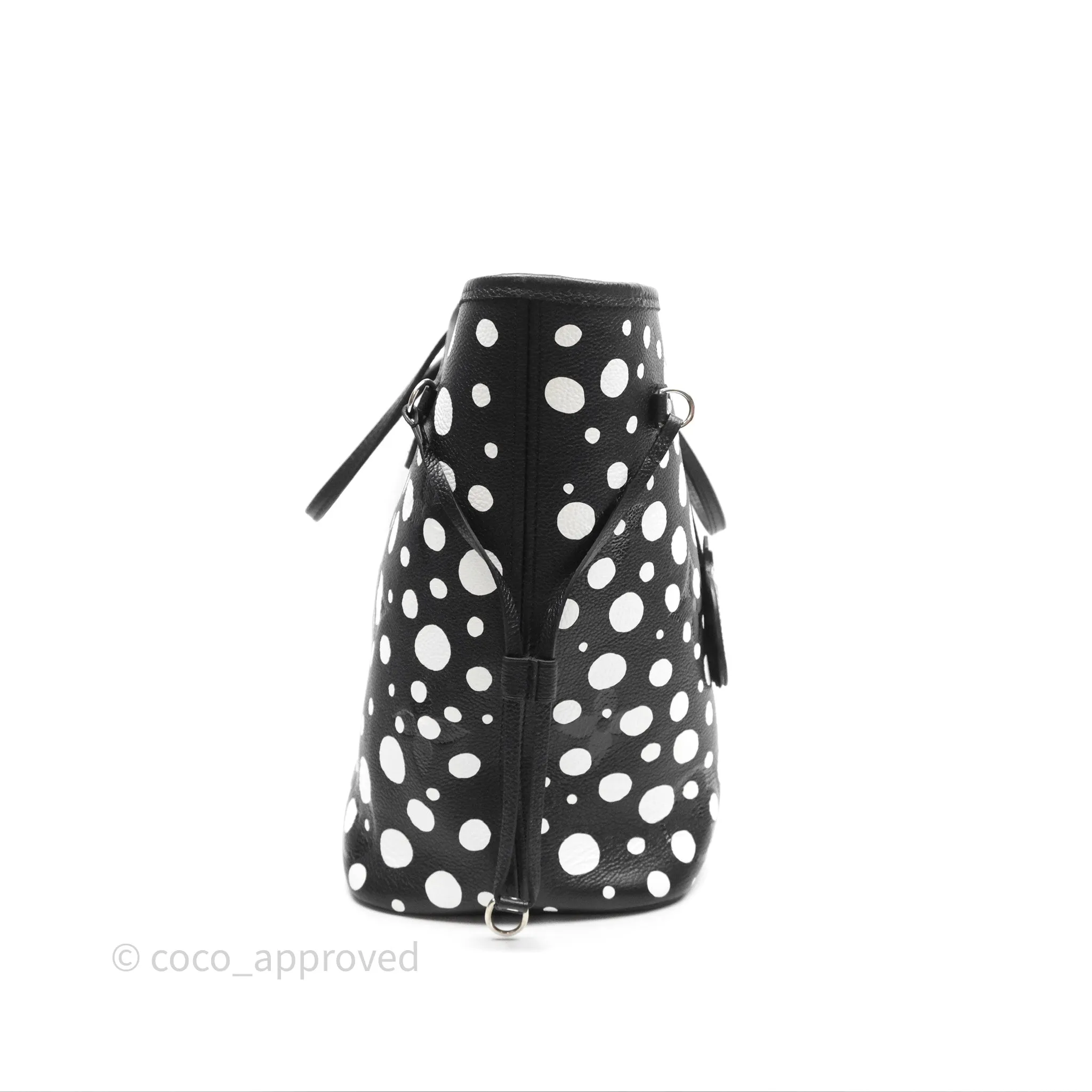Louis Vuitton x Yayoi Kusama Neverfull MM Black/White