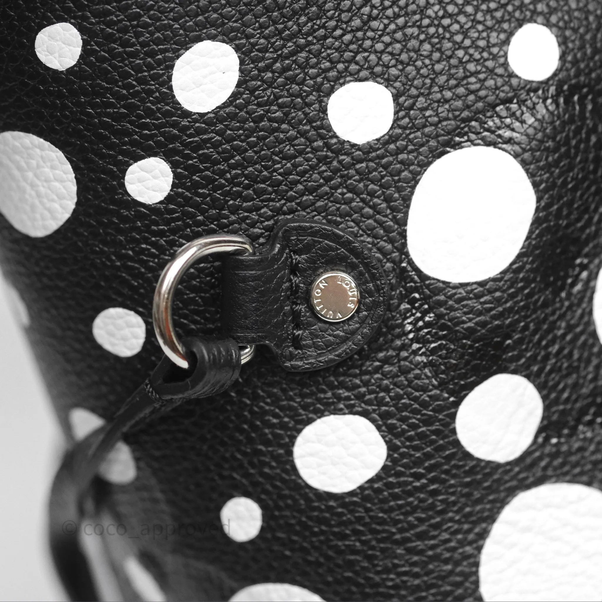 Louis Vuitton x Yayoi Kusama Neverfull MM Black/White