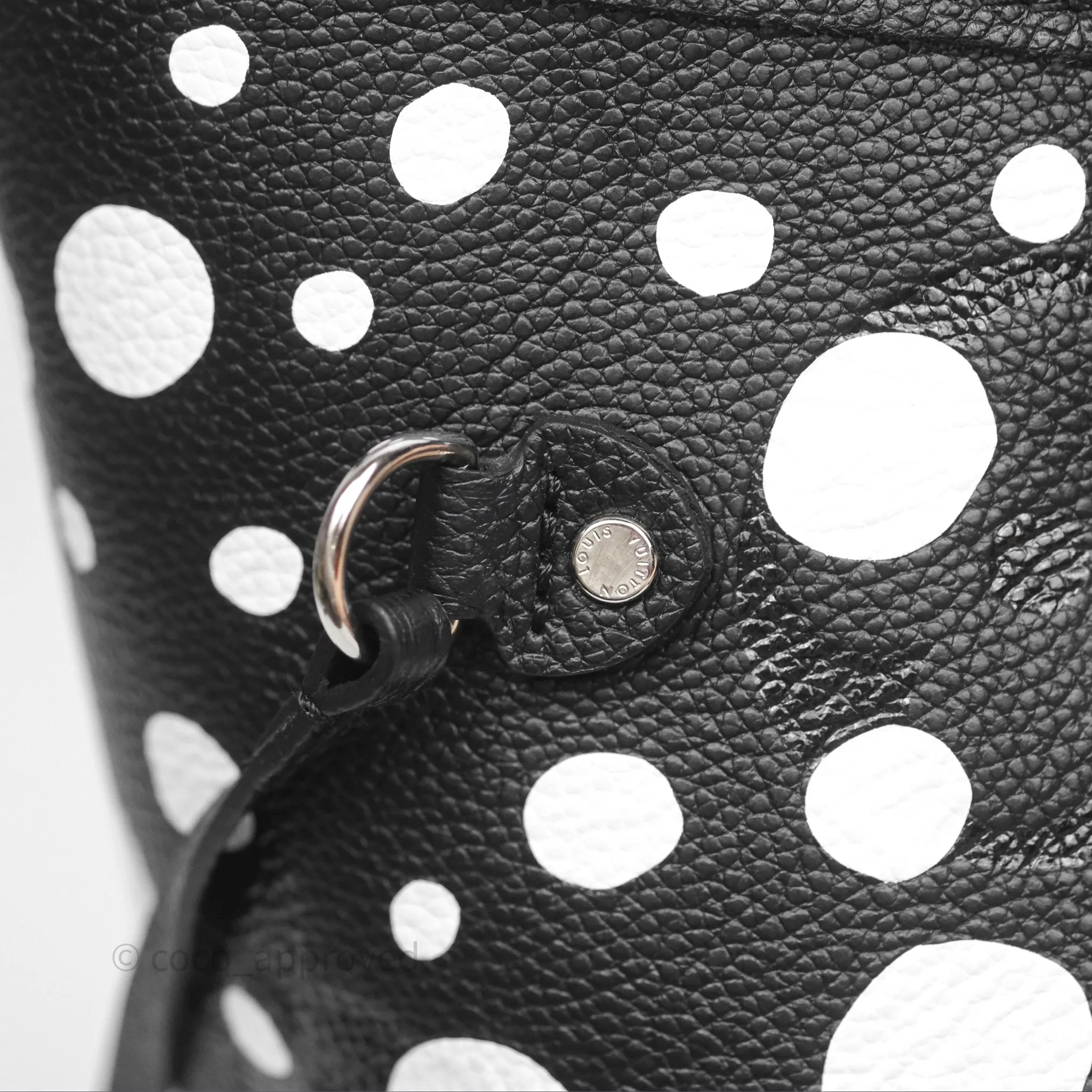 Louis Vuitton x Yayoi Kusama Neverfull MM Black/White