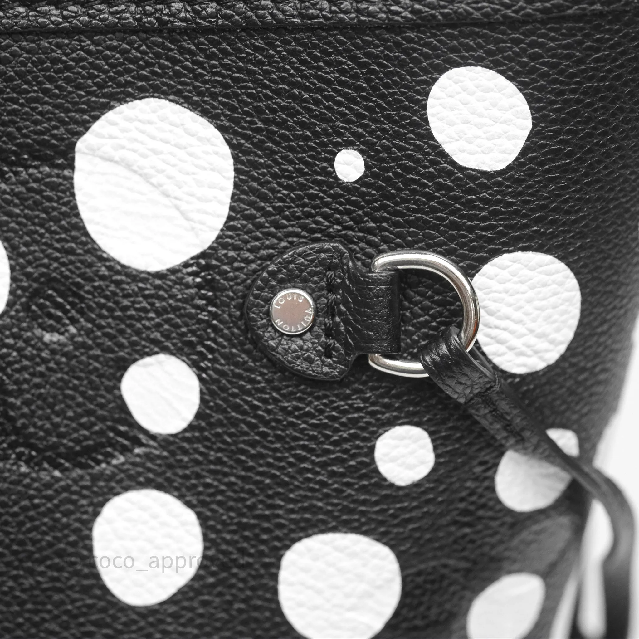 Louis Vuitton x Yayoi Kusama Neverfull MM Black/White