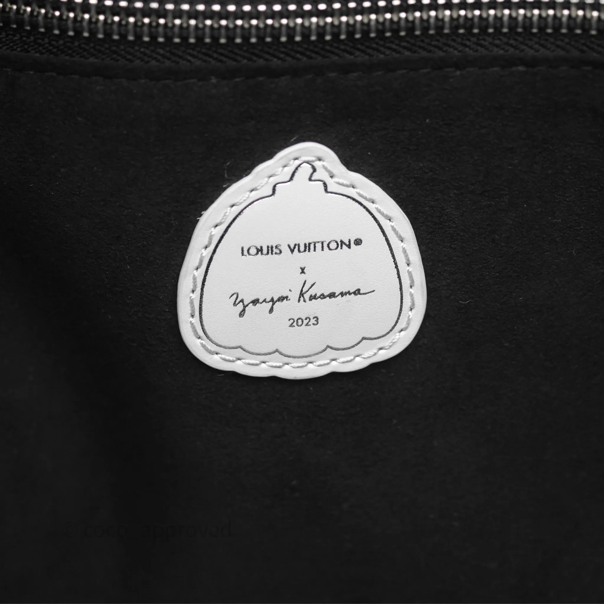 Louis Vuitton x Yayoi Kusama Neverfull MM Black/White