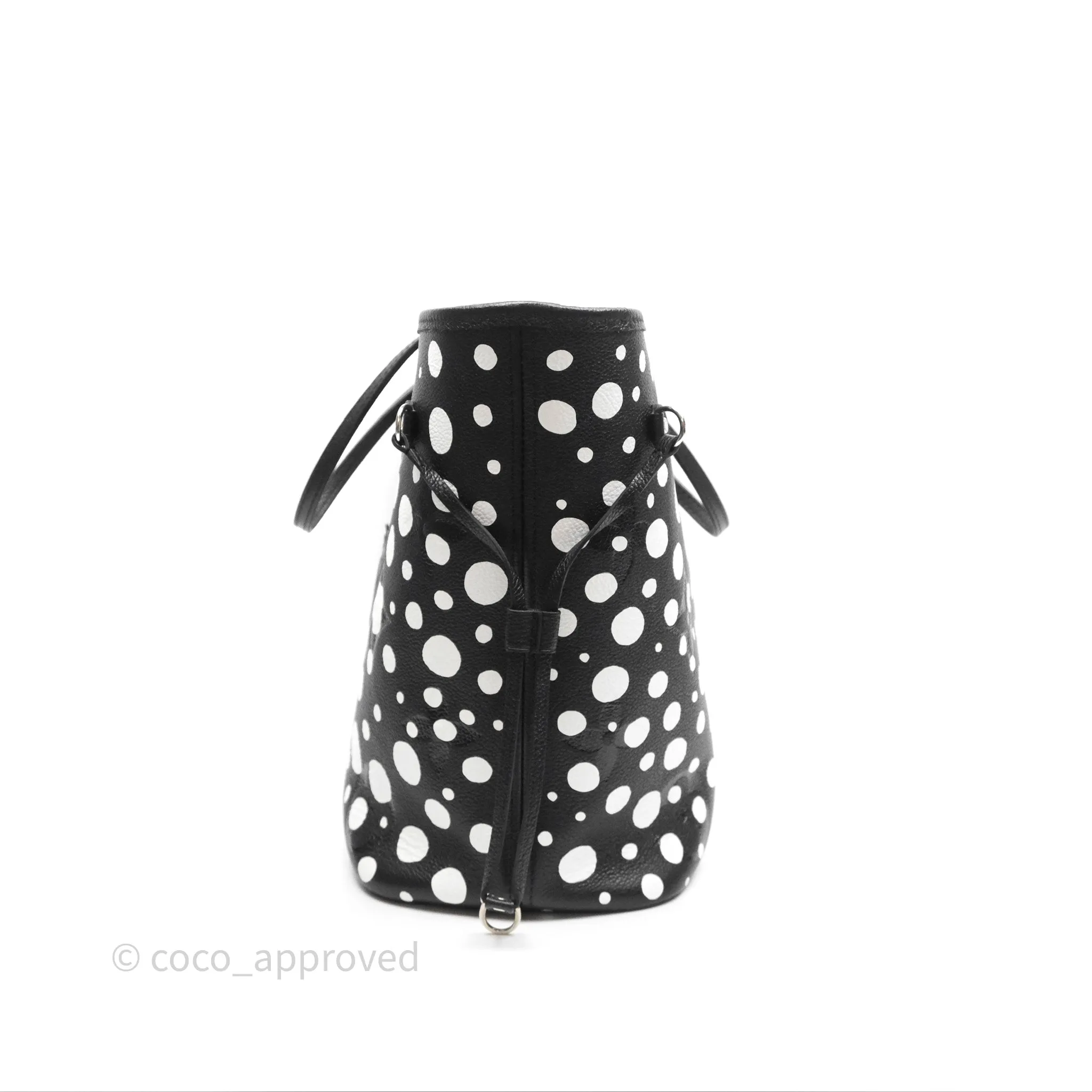 Louis Vuitton x Yayoi Kusama Neverfull MM Black/White