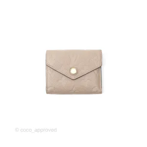 Louis Vuitton Zo Wallet Monogram Empreinte Leather Turtledove