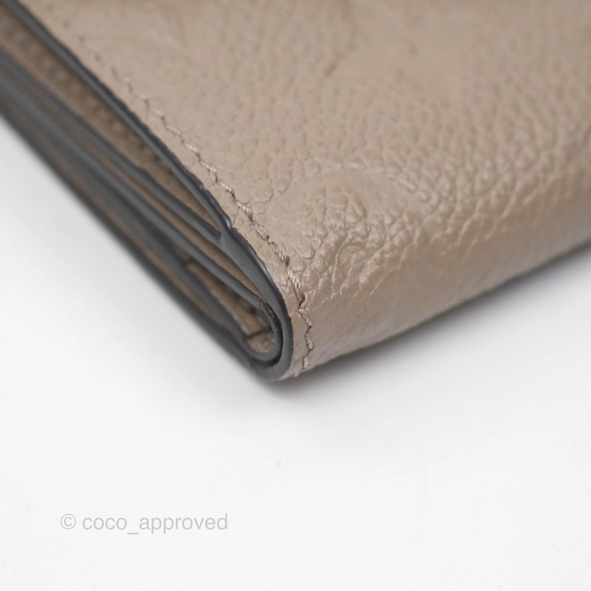 Louis Vuitton Zo Wallet Monogram Empreinte Leather Turtledove