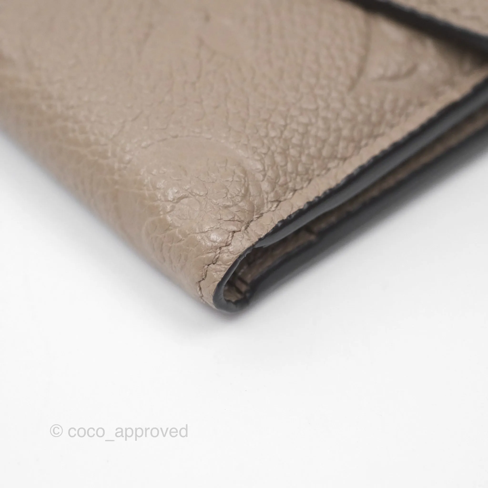 Louis Vuitton Zo Wallet Monogram Empreinte Leather Turtledove
