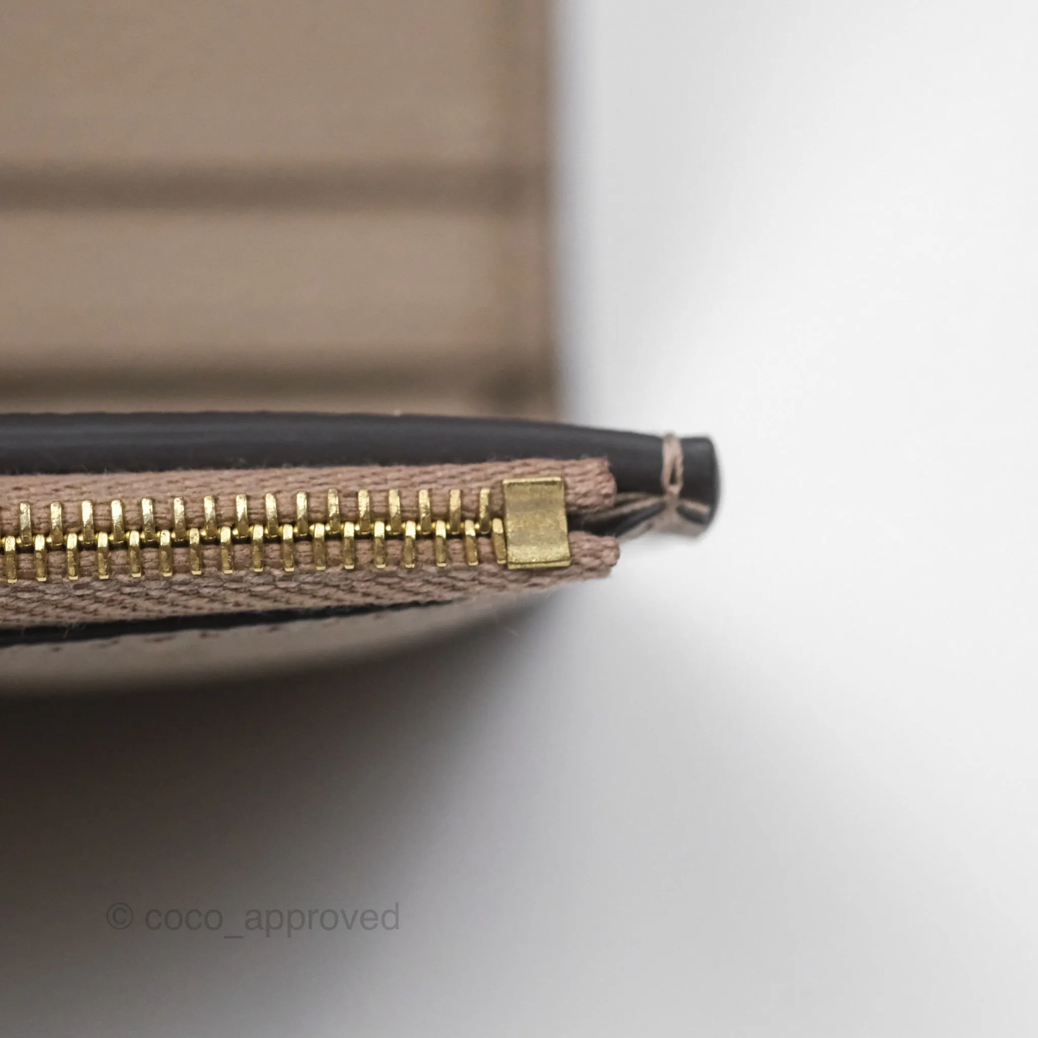 Louis Vuitton Zo Wallet Monogram Empreinte Leather Turtledove