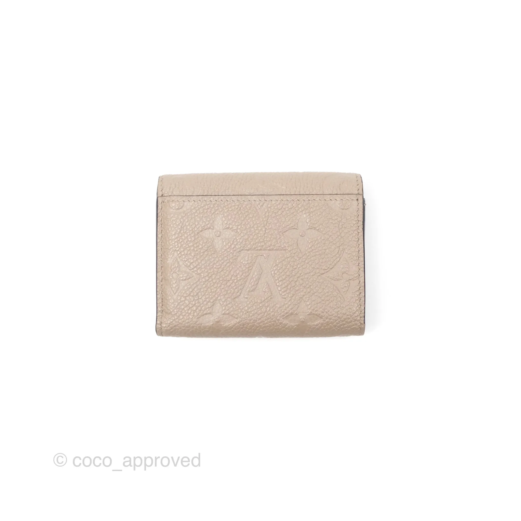 Louis Vuitton Zo Wallet Monogram Empreinte Leather Turtledove