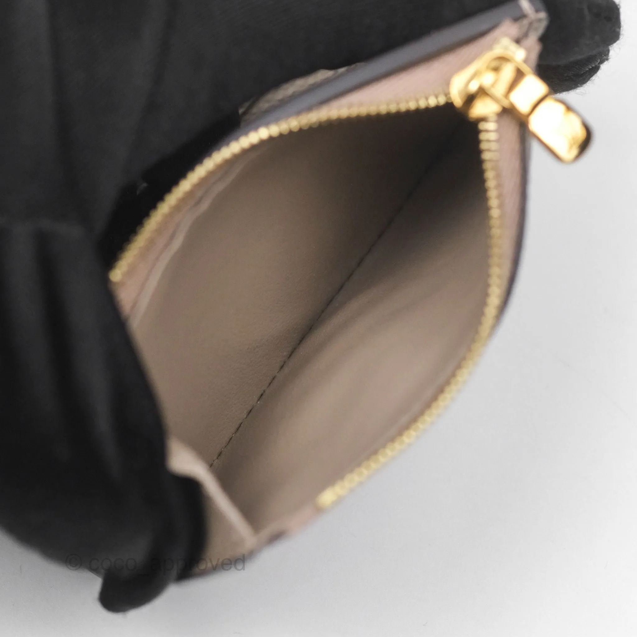 Louis Vuitton Zo Wallet Monogram Empreinte Leather Turtledove