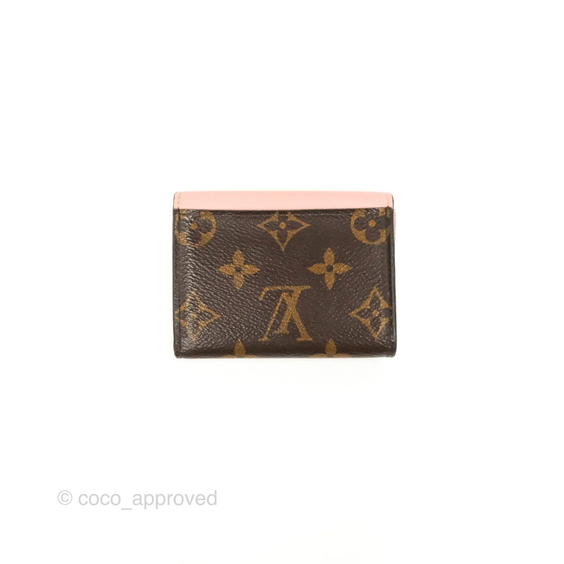 Louis Vuitton Zo Wallet Rose Monogram Canvas