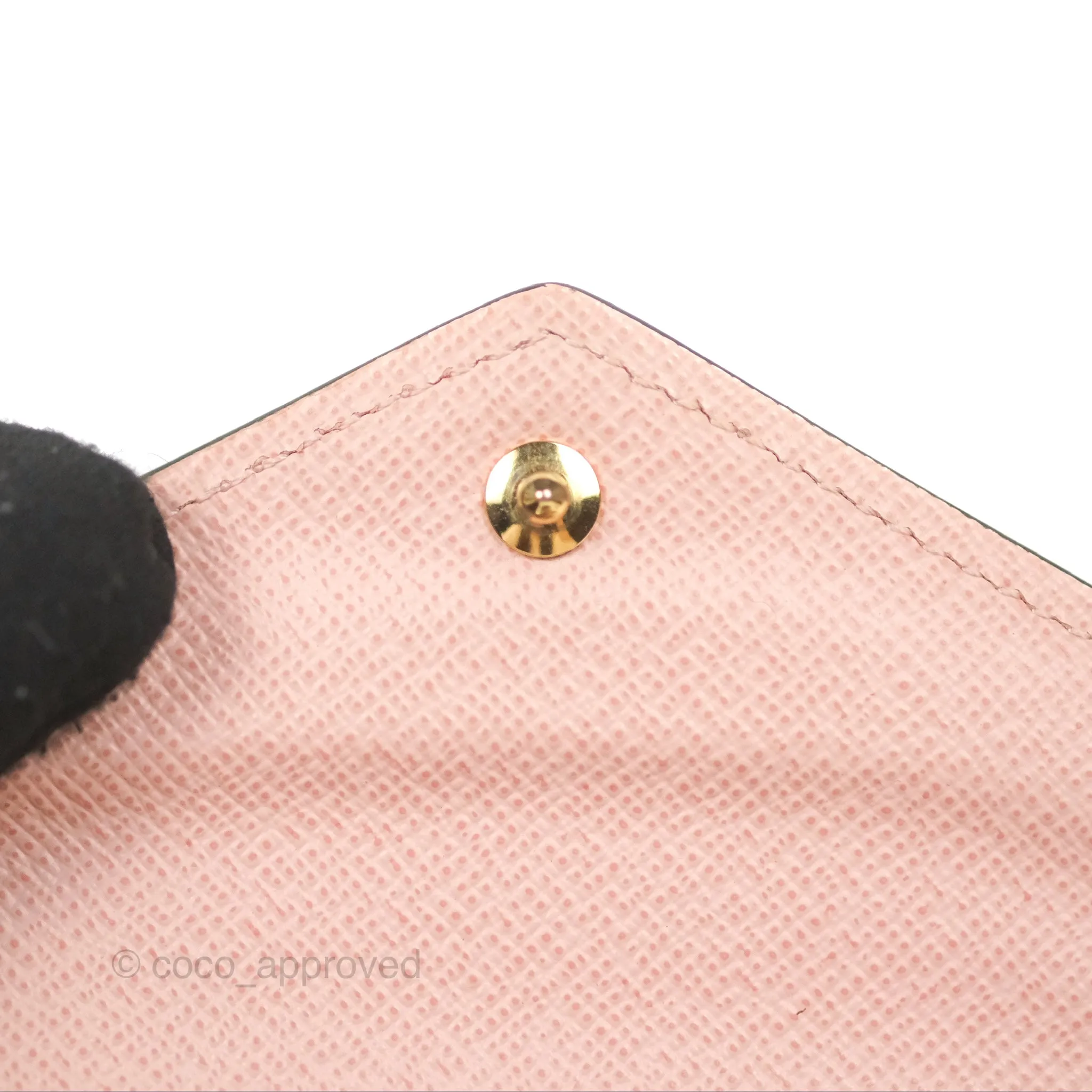 Louis Vuitton Zo Wallet Rose Monogram Canvas