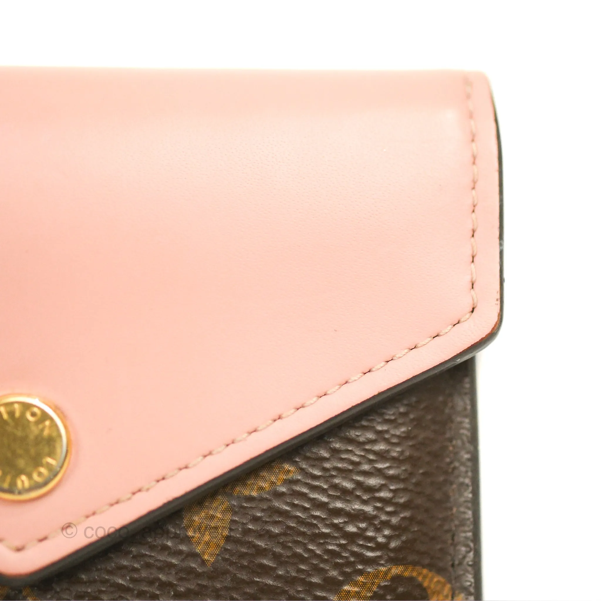 Louis Vuitton Zo Wallet Rose Monogram Canvas