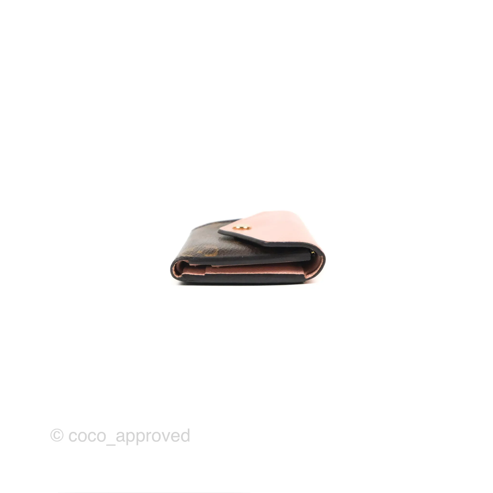 Louis Vuitton Zo Wallet Rose Monogram Canvas