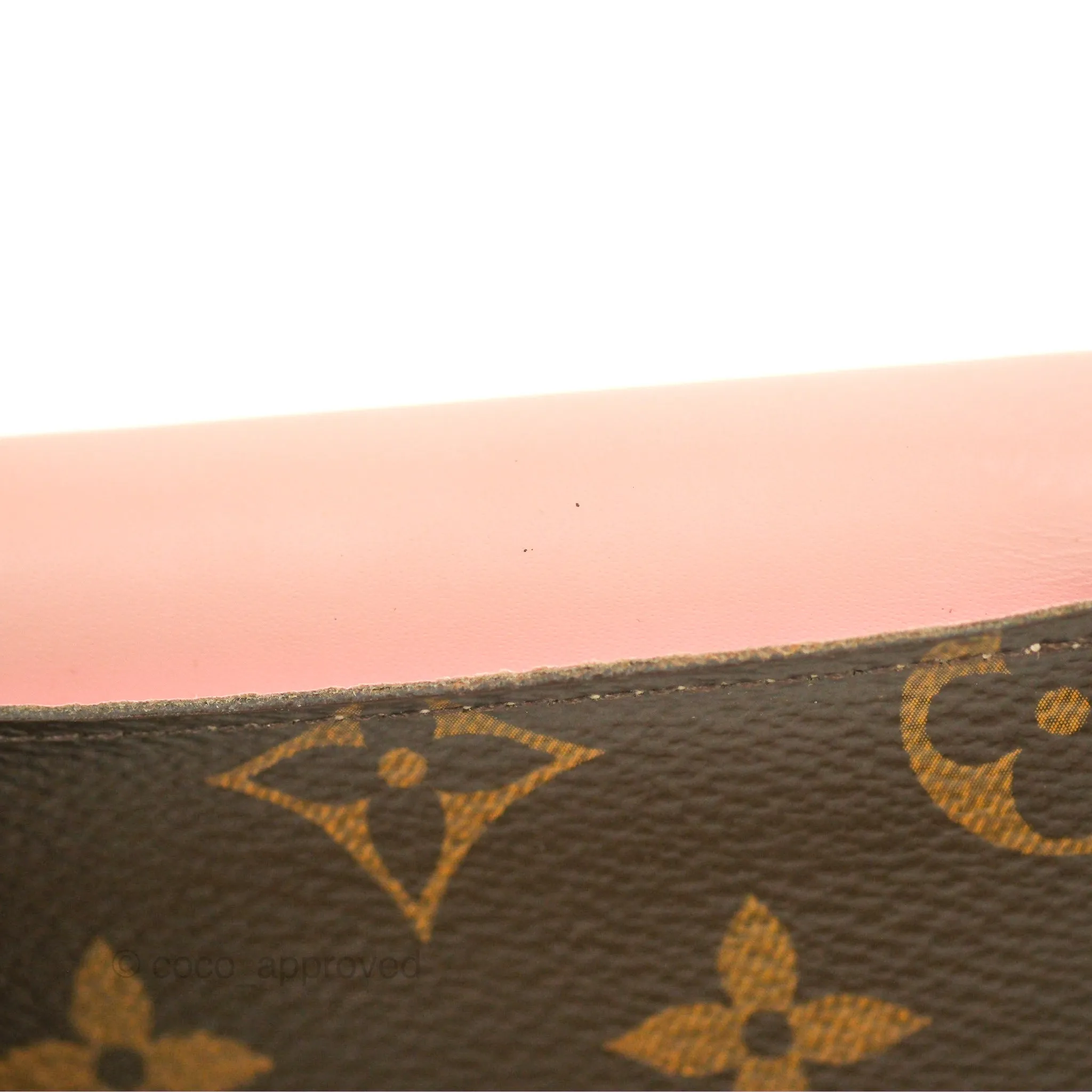 Louis Vuitton Zo Wallet Rose Monogram Canvas